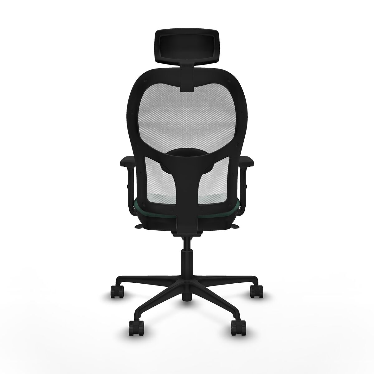 Silla de Oficina con Cabecero Jorquera Piqueras y Crespo 2D036N2 Verde