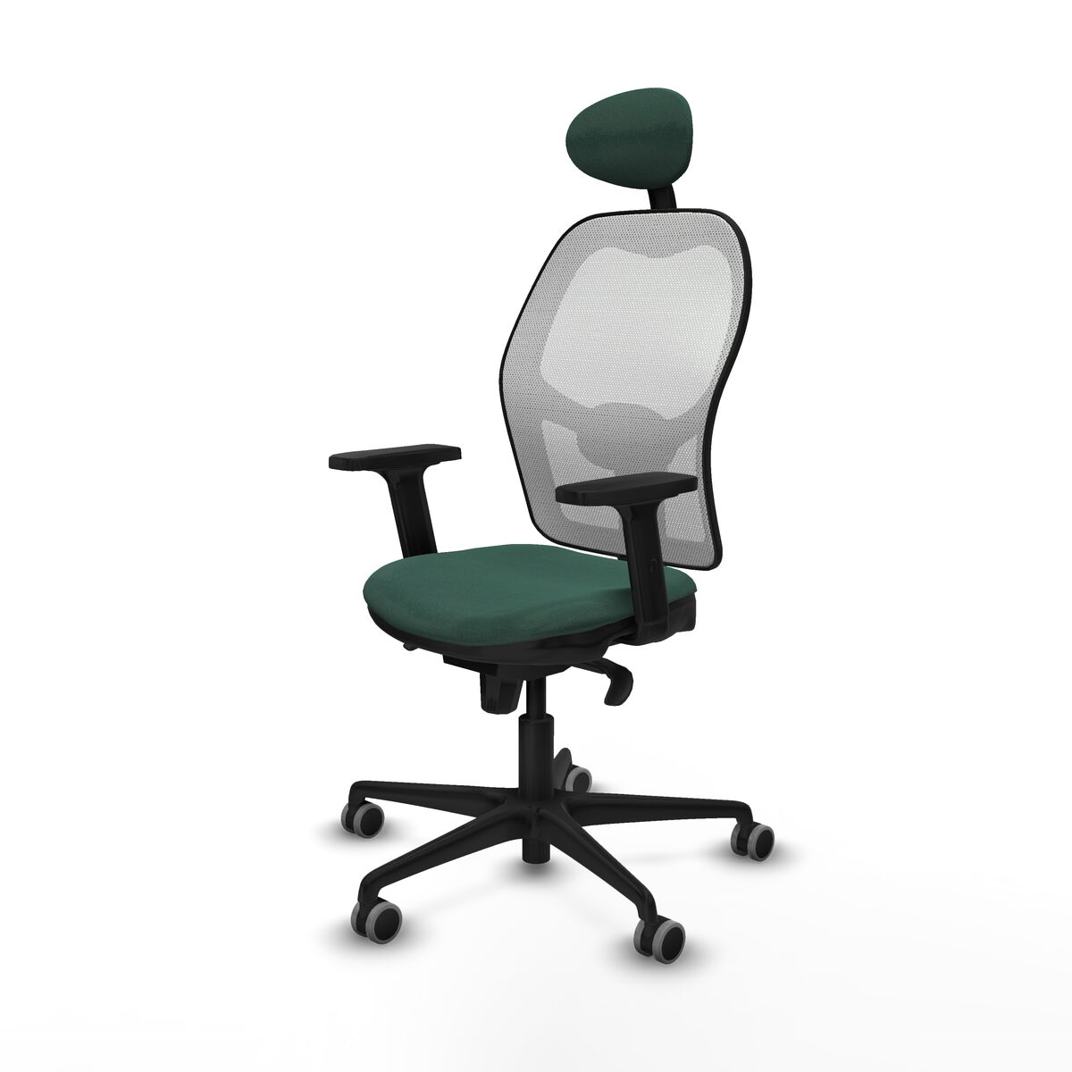 Silla de Oficina con Cabecero Jorquera Piqueras y Crespo 2D036G1 Verde