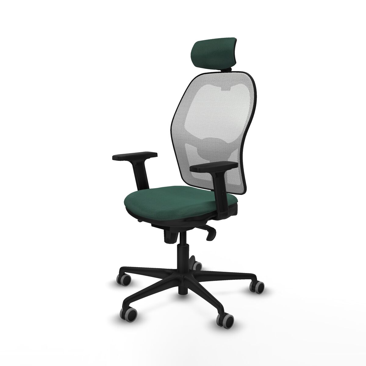 Silla de Oficina con Cabecero Jorquera Piqueras y Crespo 2D036G2 Verde