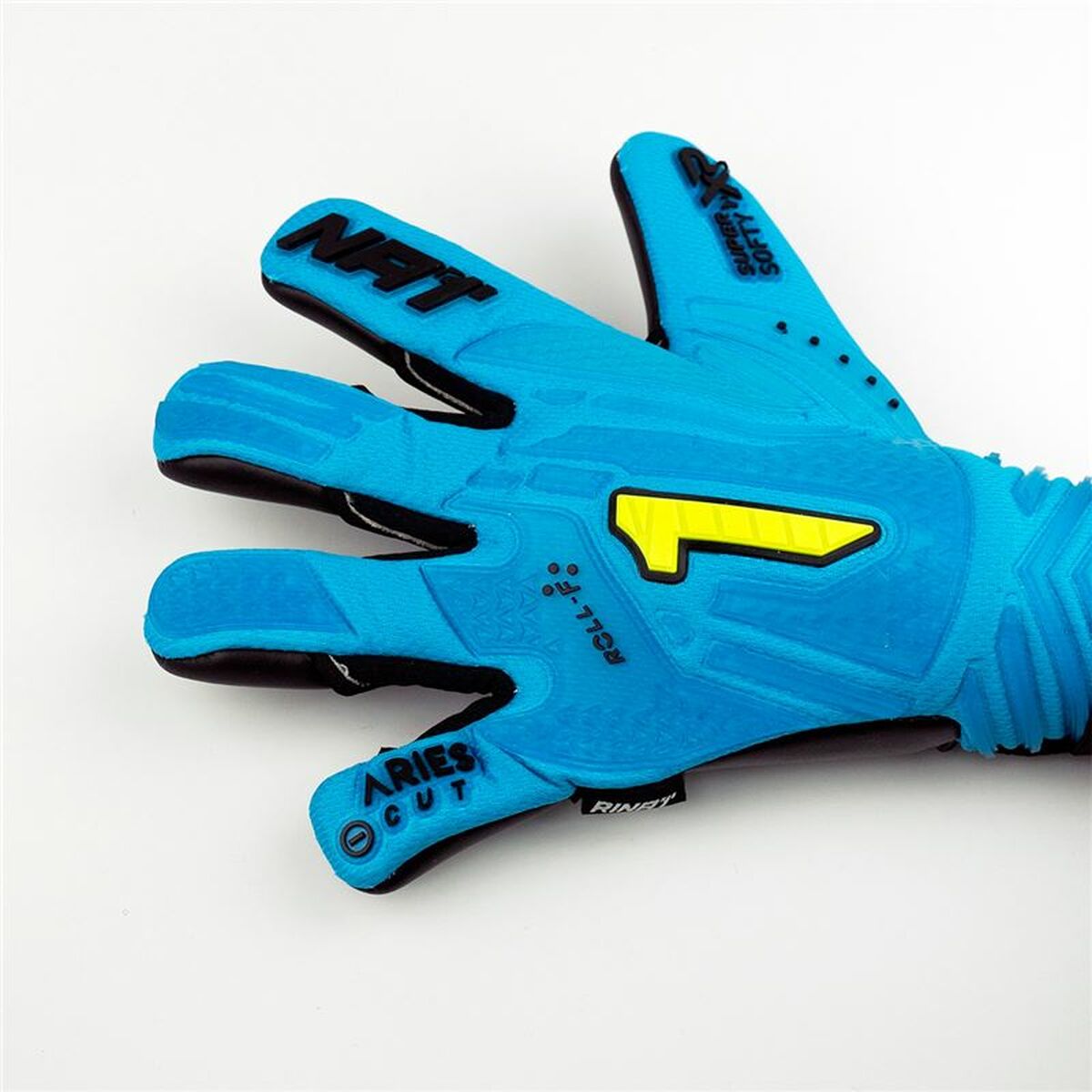 Guantes de Portero Rinat Aries Némesis Prime Azul Adultos