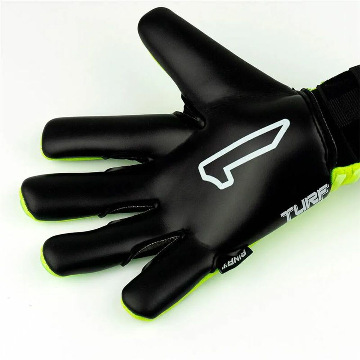 Guantes de Portero Rinat Aries Némesis Turf Verde limón Adultos