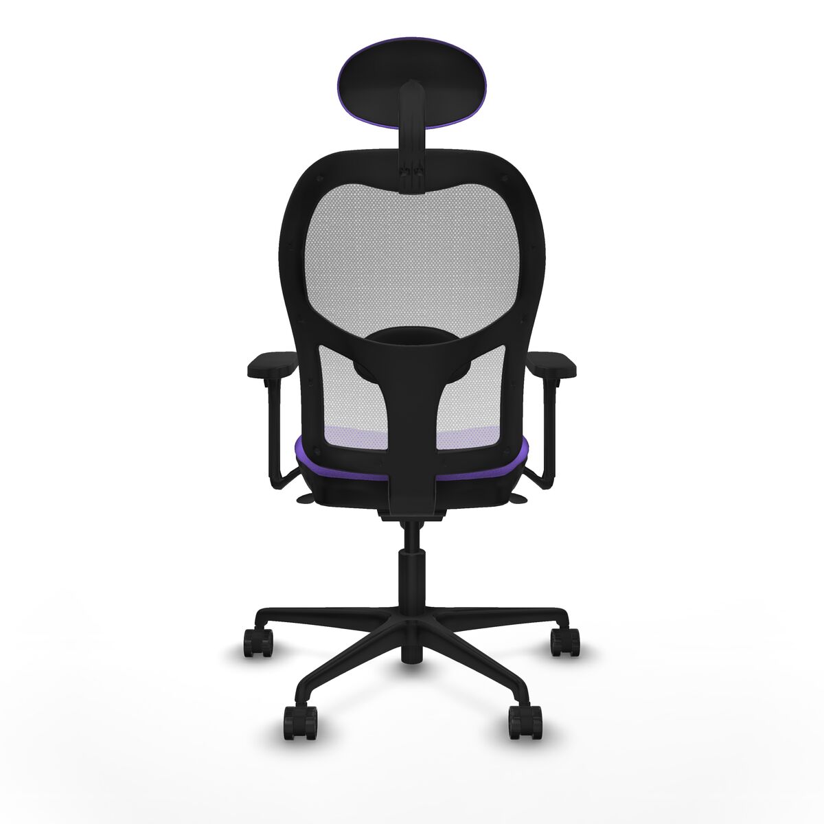 Silla de Oficina con Cabecero Jorquera Piqueras y Crespo 3D036N1 Lila