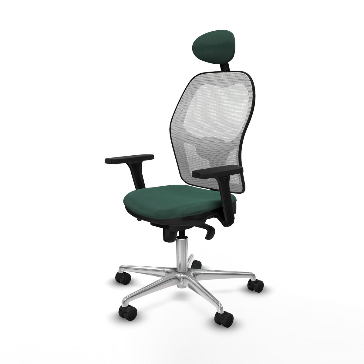Silla de Oficina con Cabecero Jorquera Piqueras y Crespo 3D086N1 Verde