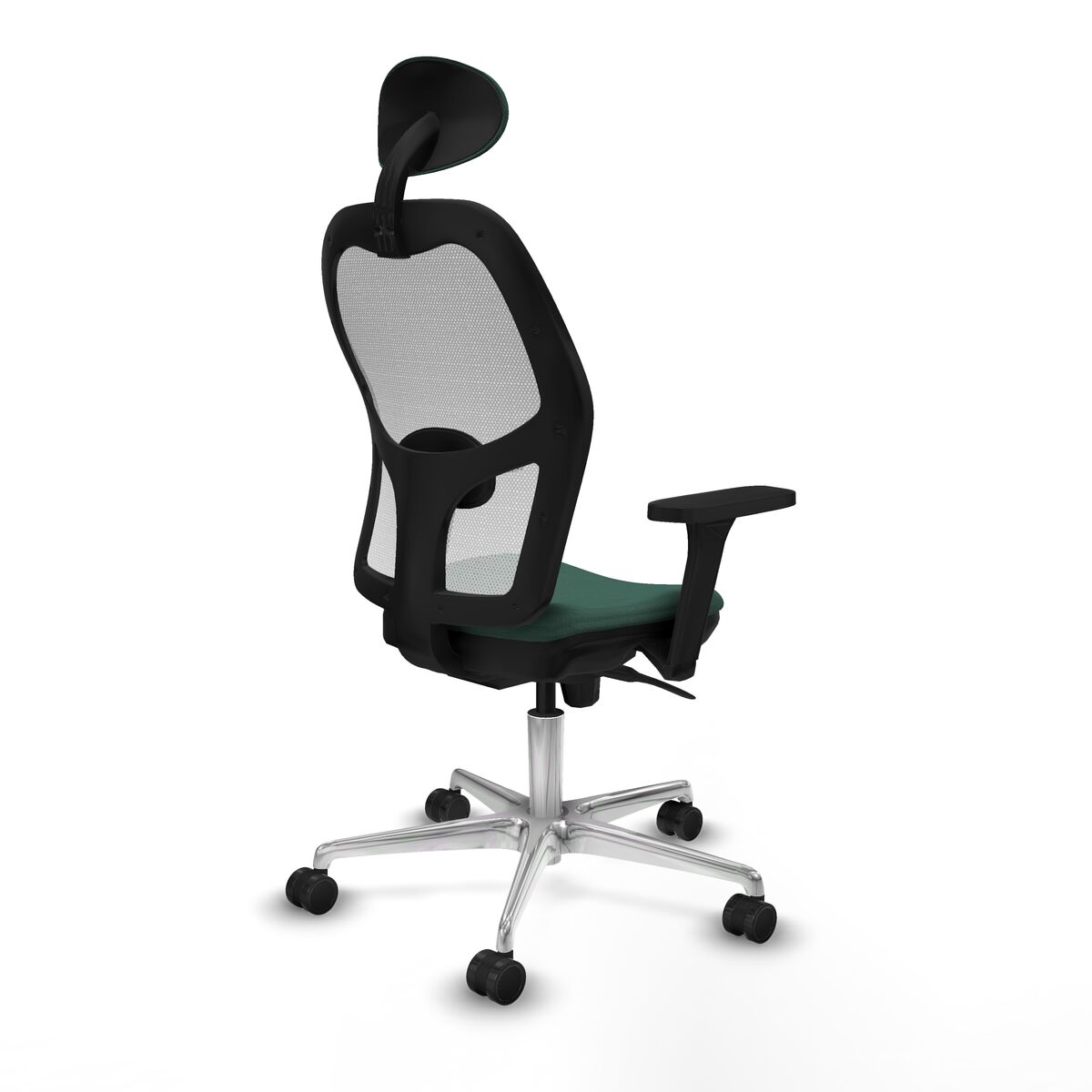 Silla de Oficina con Cabecero Jorquera Piqueras y Crespo 3D086N1 Verde