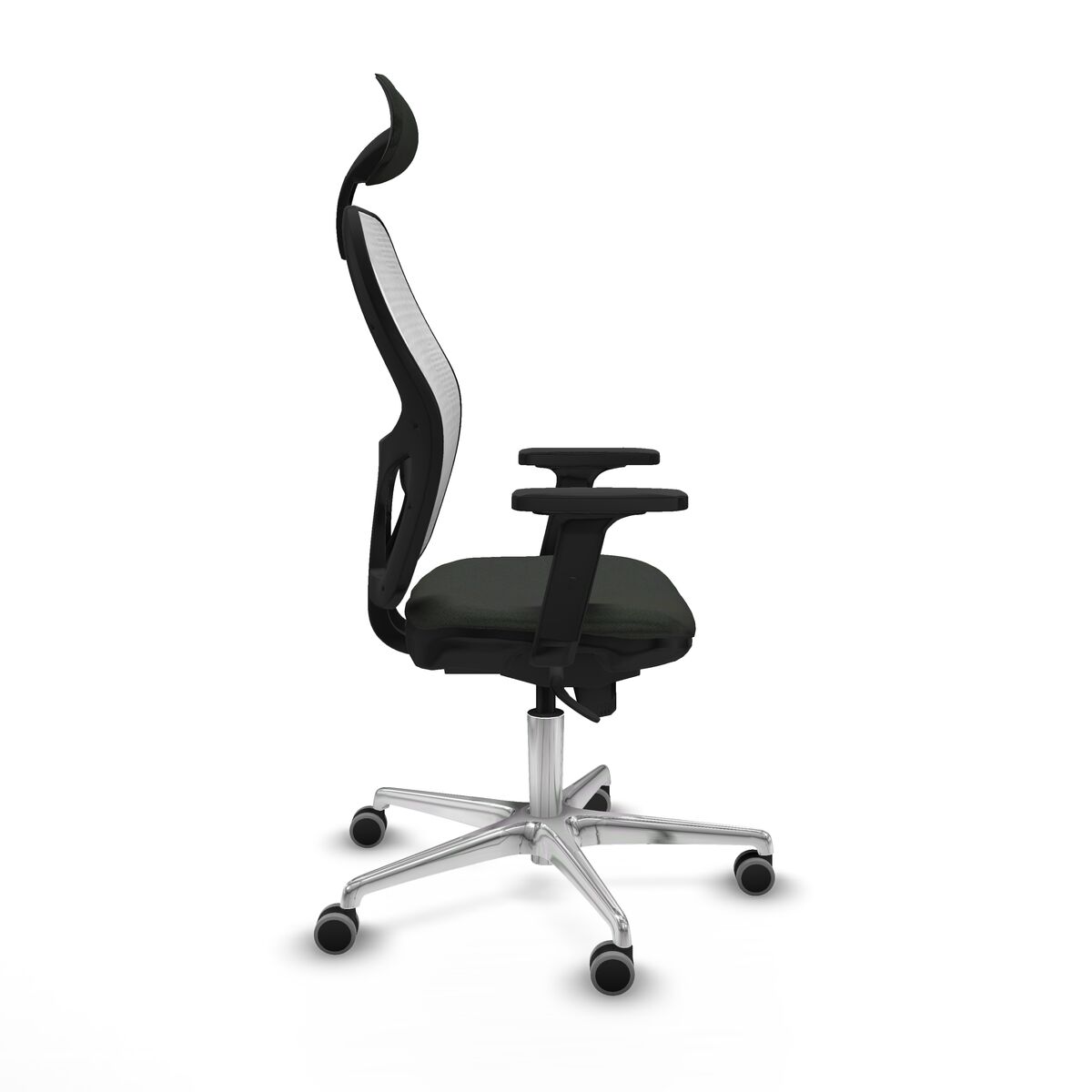 Silla de Oficina con Cabecero Jorquera Piqueras y Crespo 2D086G1 Negro