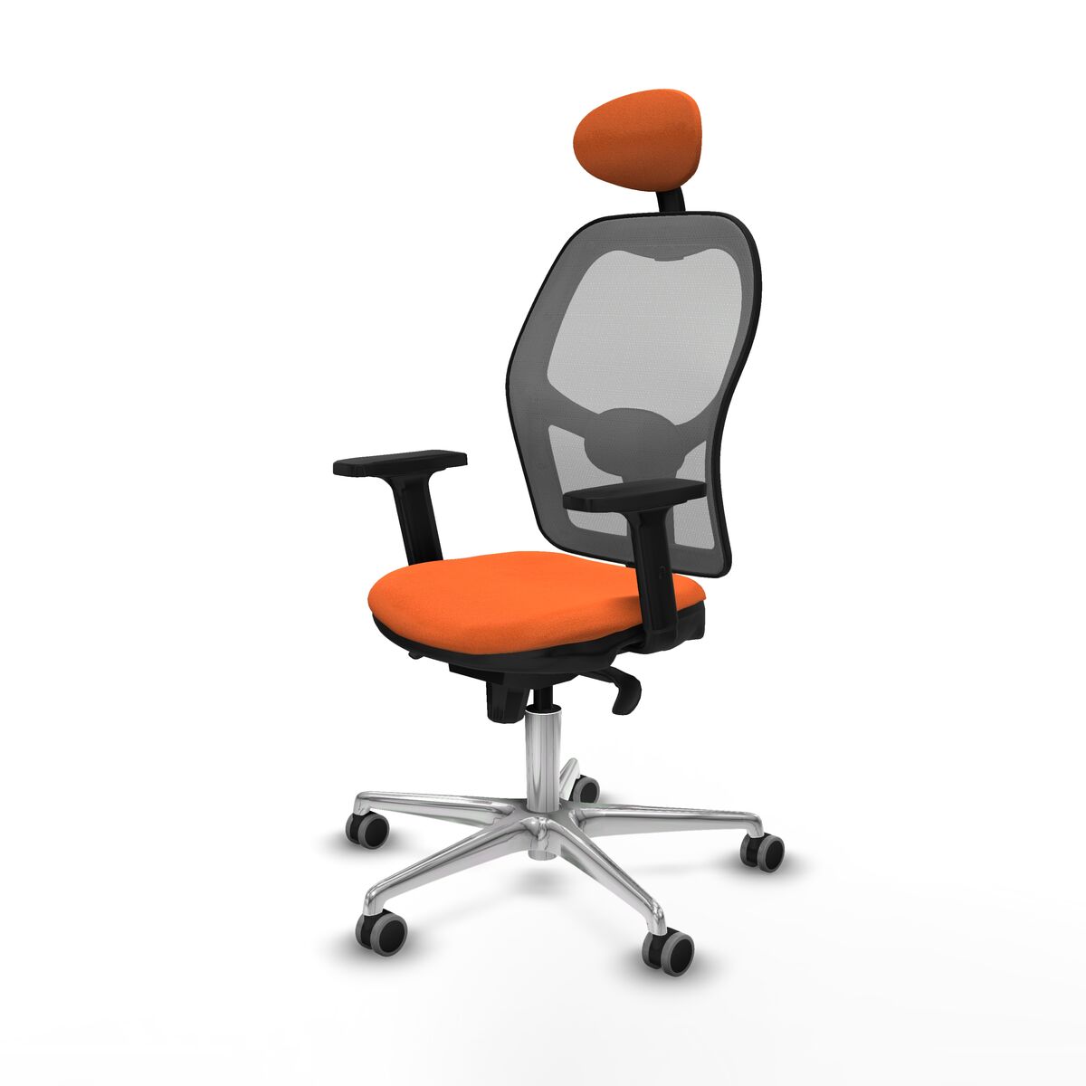 Silla de Oficina con Cabecero Jorquera Piqueras y Crespo 2D086G1 Naranja