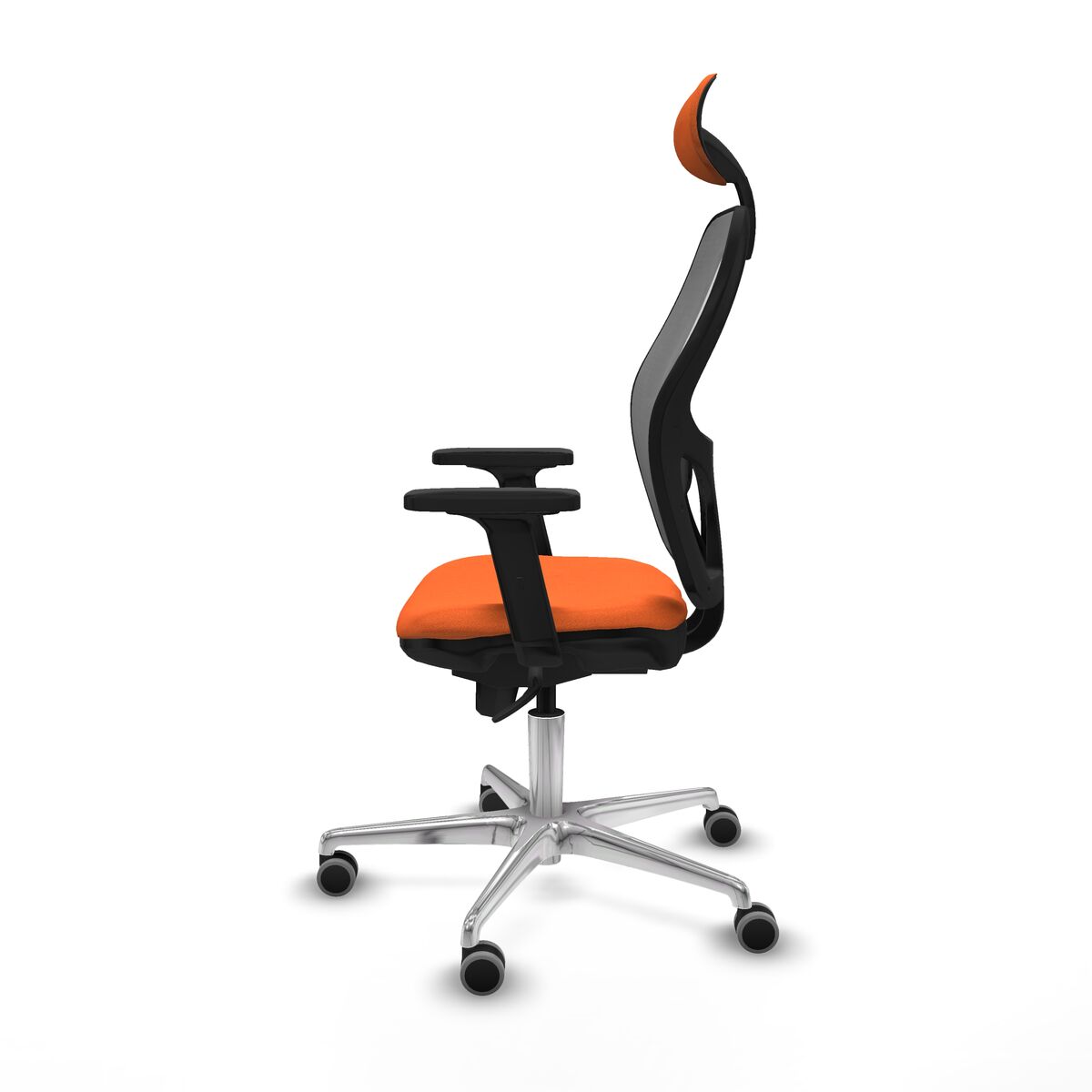 Silla de Oficina con Cabecero Jorquera Piqueras y Crespo 2D086G1 Naranja