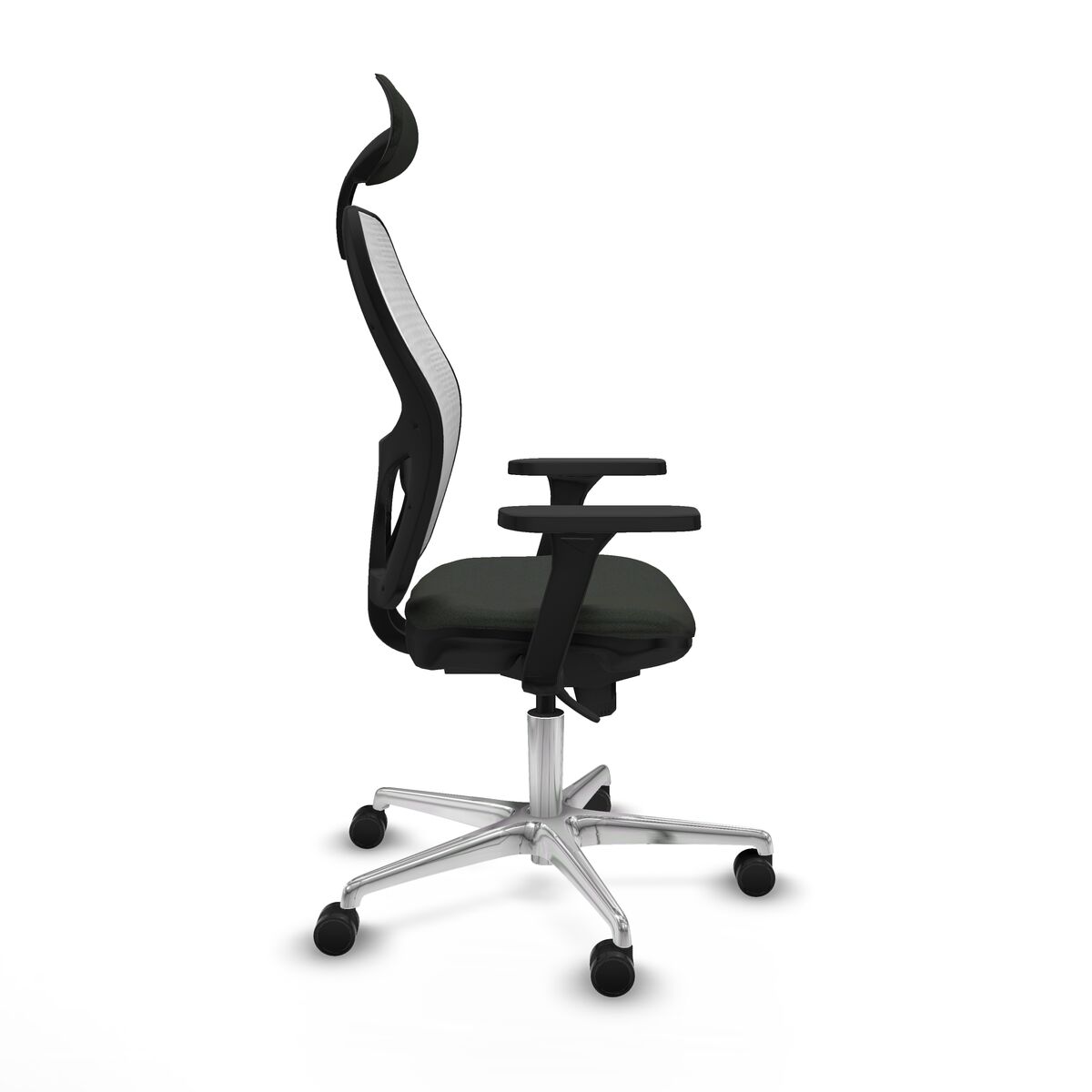 Silla de Oficina con Cabecero Jorquera Piqueras y Crespo 3D086N1 Negro