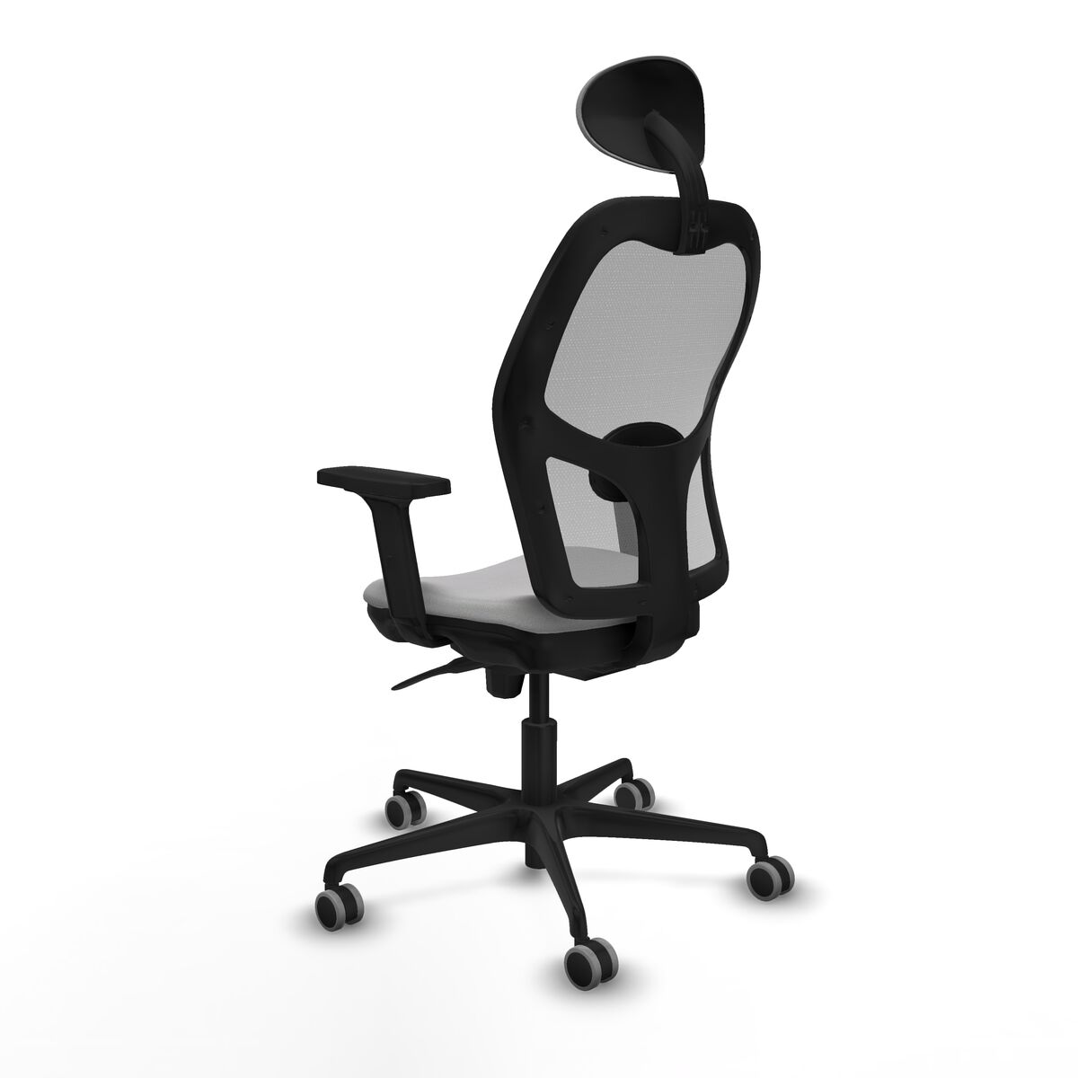 Silla de Oficina con Cabecero Jorquera Piqueras y Crespo 2D036G1 Gris claro