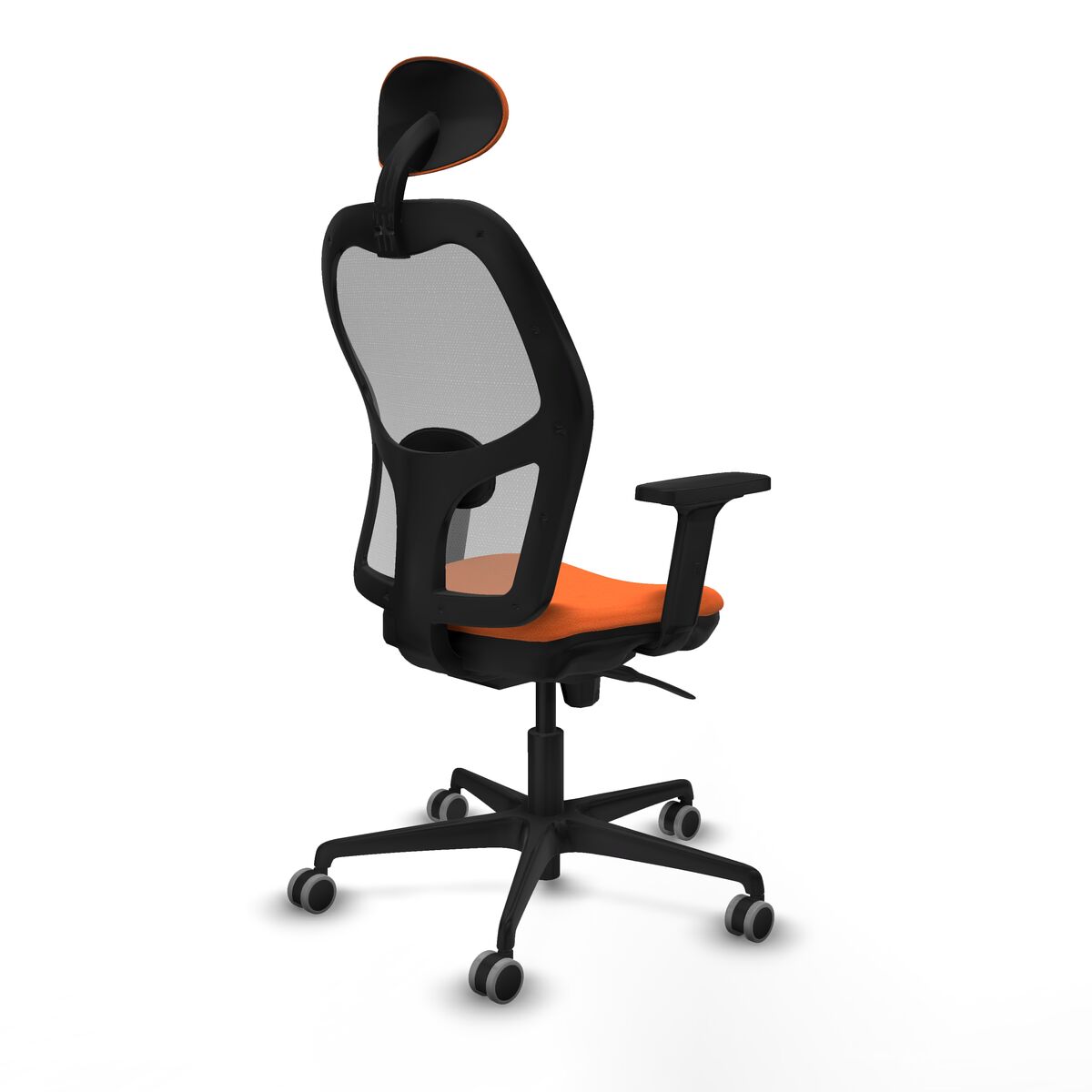 Silla de Oficina con Cabecero Jorquera Piqueras y Crespo 2D036G1 Naranja