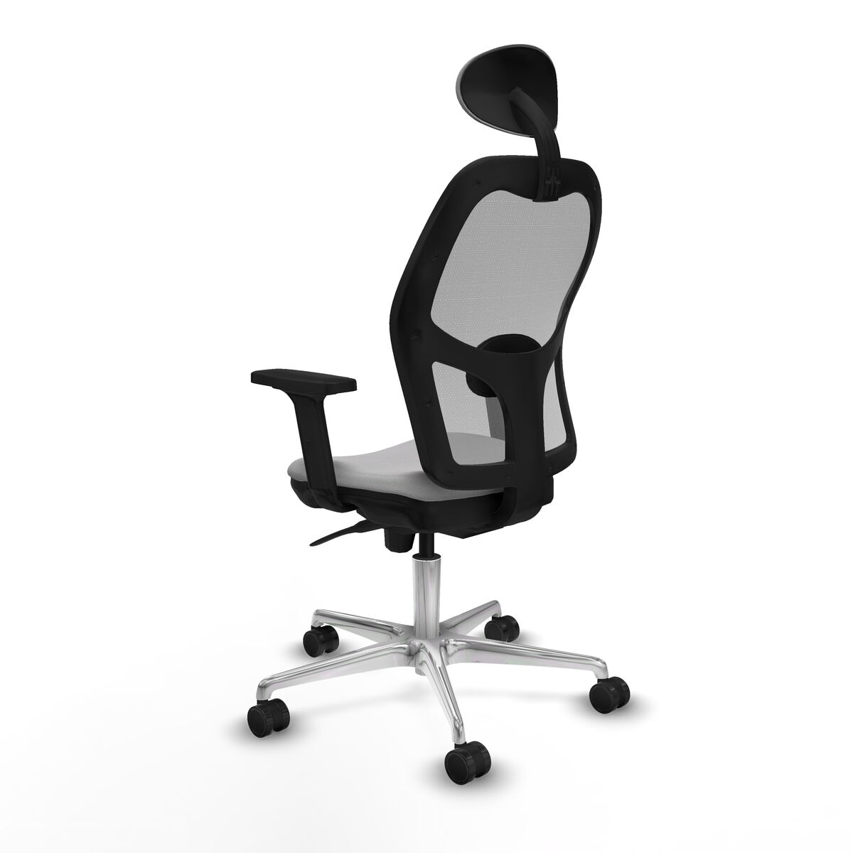 Silla de Oficina con Cabecero Jorquera Piqueras y Crespo 2D086N1 Gris claro