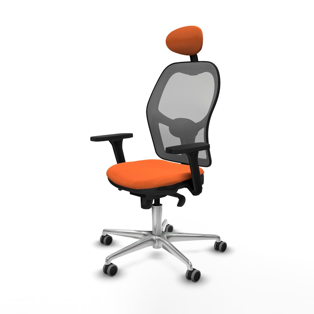 Silla de Oficina con Cabecero Jorquera Piqueras y Crespo 3D086G1 Naranja