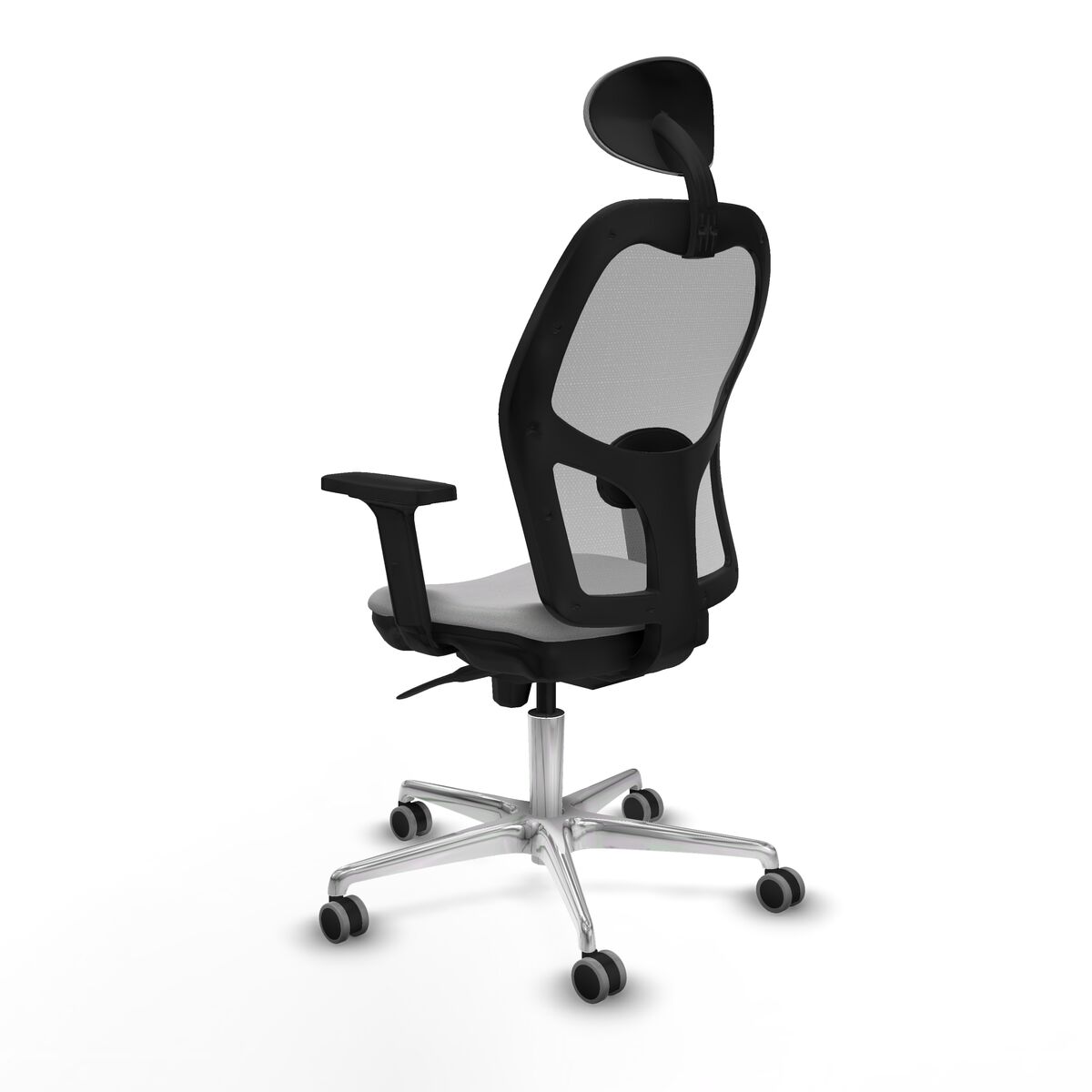 Silla de Oficina con Cabecero Jorquera Piqueras y Crespo 2D086G1 Gris claro