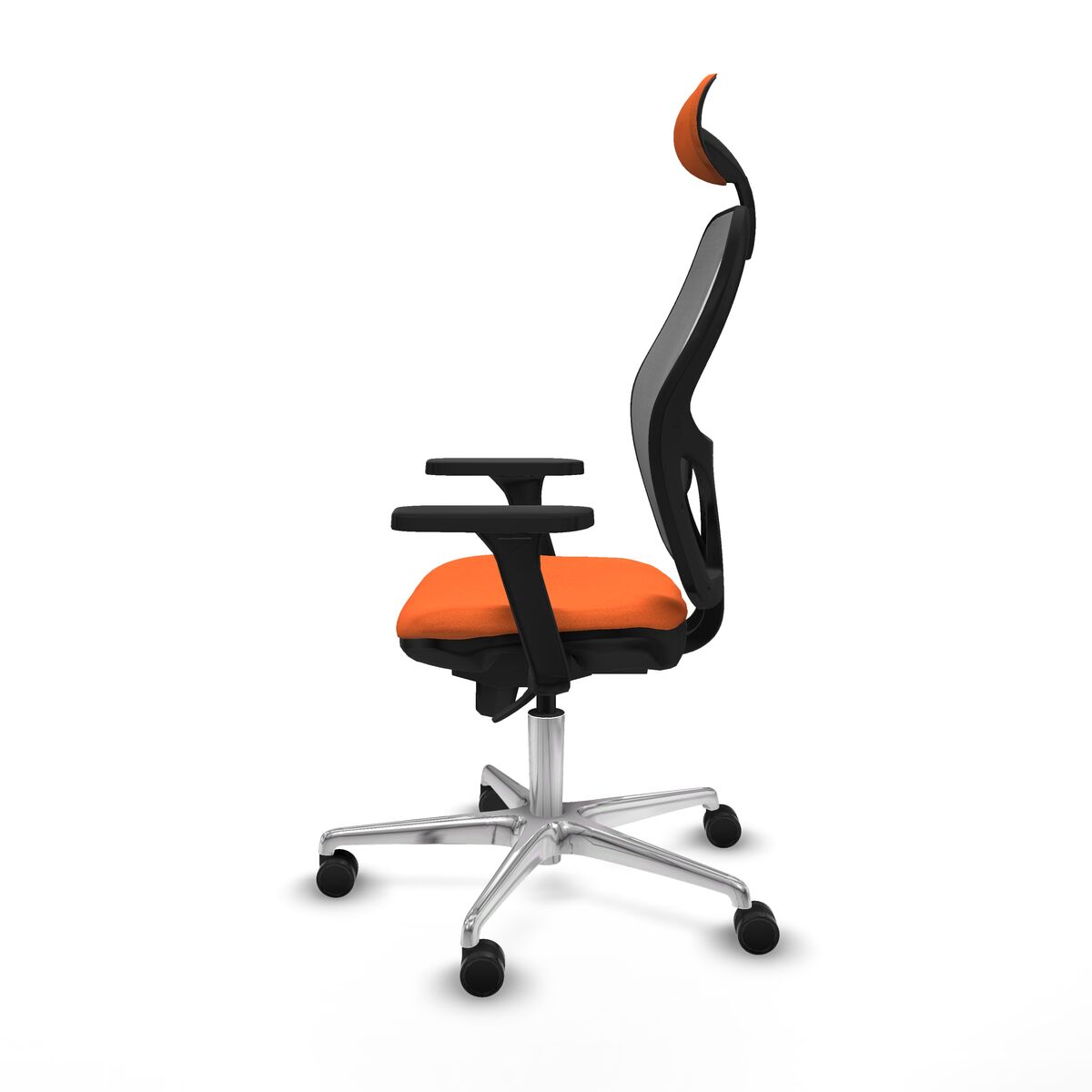 Silla de Oficina con Cabecero Jorquera Piqueras y Crespo 3D086N1 Naranja