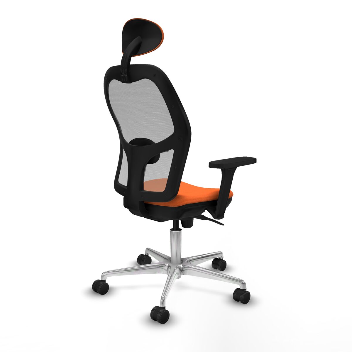 Silla de Oficina con Cabecero Jorquera Piqueras y Crespo 3D086N1 Naranja