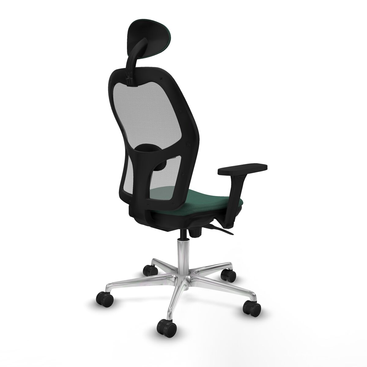 Silla de Oficina con Cabecero Jorquera Piqueras y Crespo 3D086N1 Verde