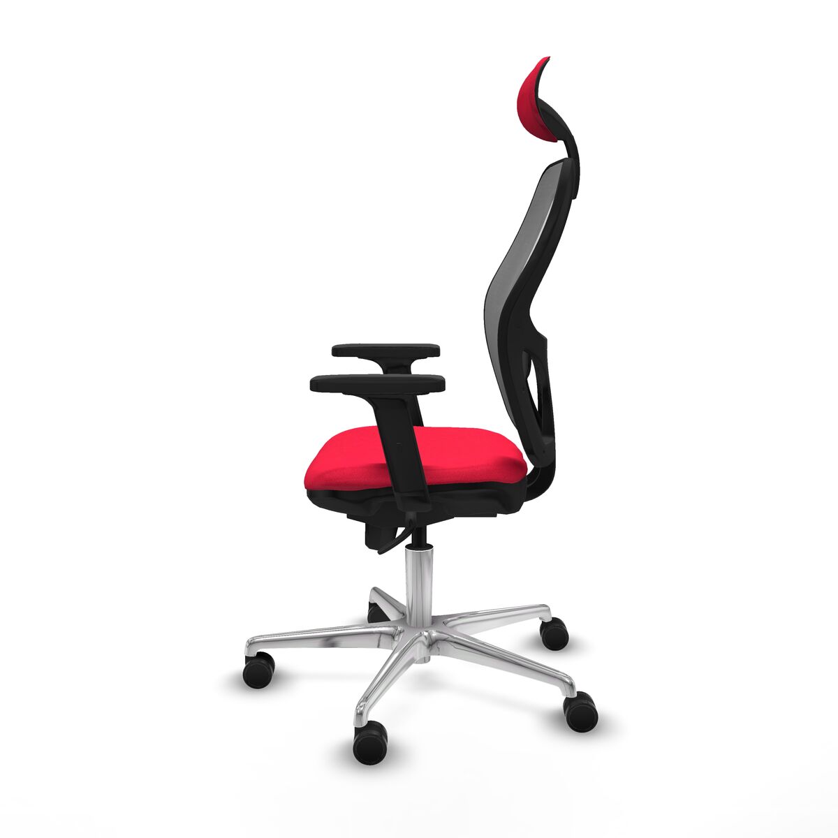 Silla de Oficina con Cabecero Jorquera Piqueras y Crespo 2D086N1 Rojo