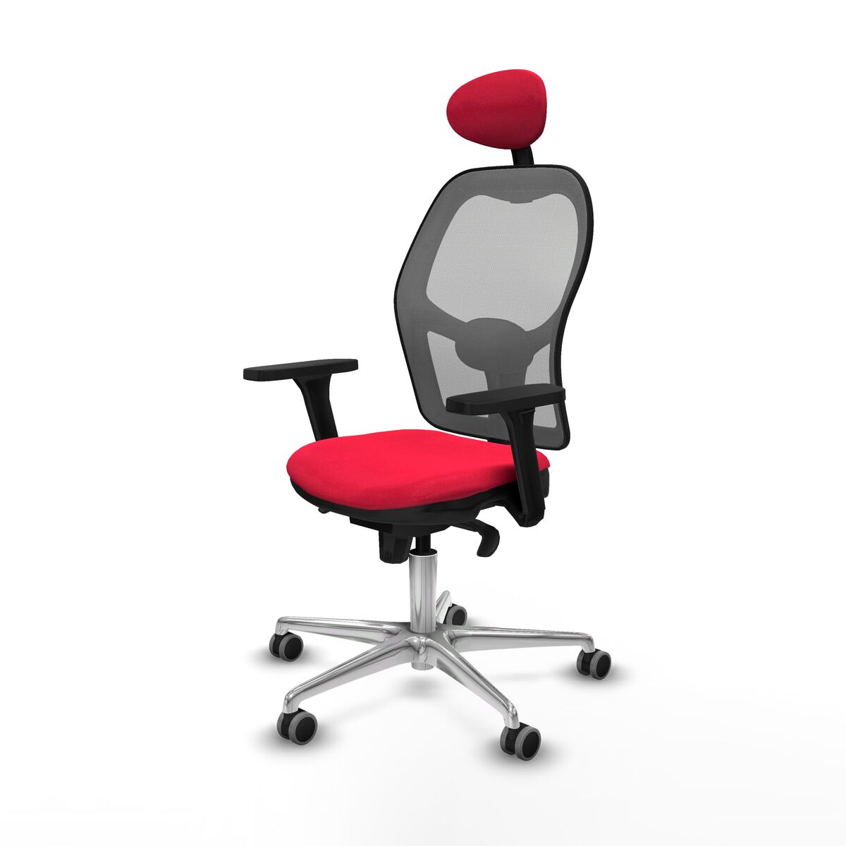 Silla de Oficina con Cabecero Jorquera Piqueras y Crespo 3D086G1 Rojo