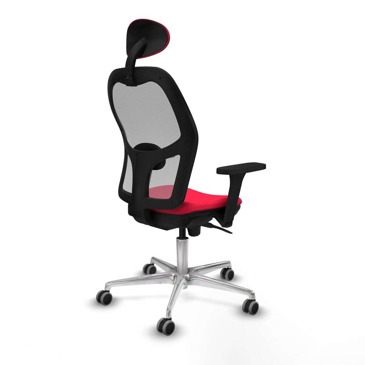 Silla de Oficina con Cabecero Jorquera Piqueras y Crespo 3D086G1 Rojo