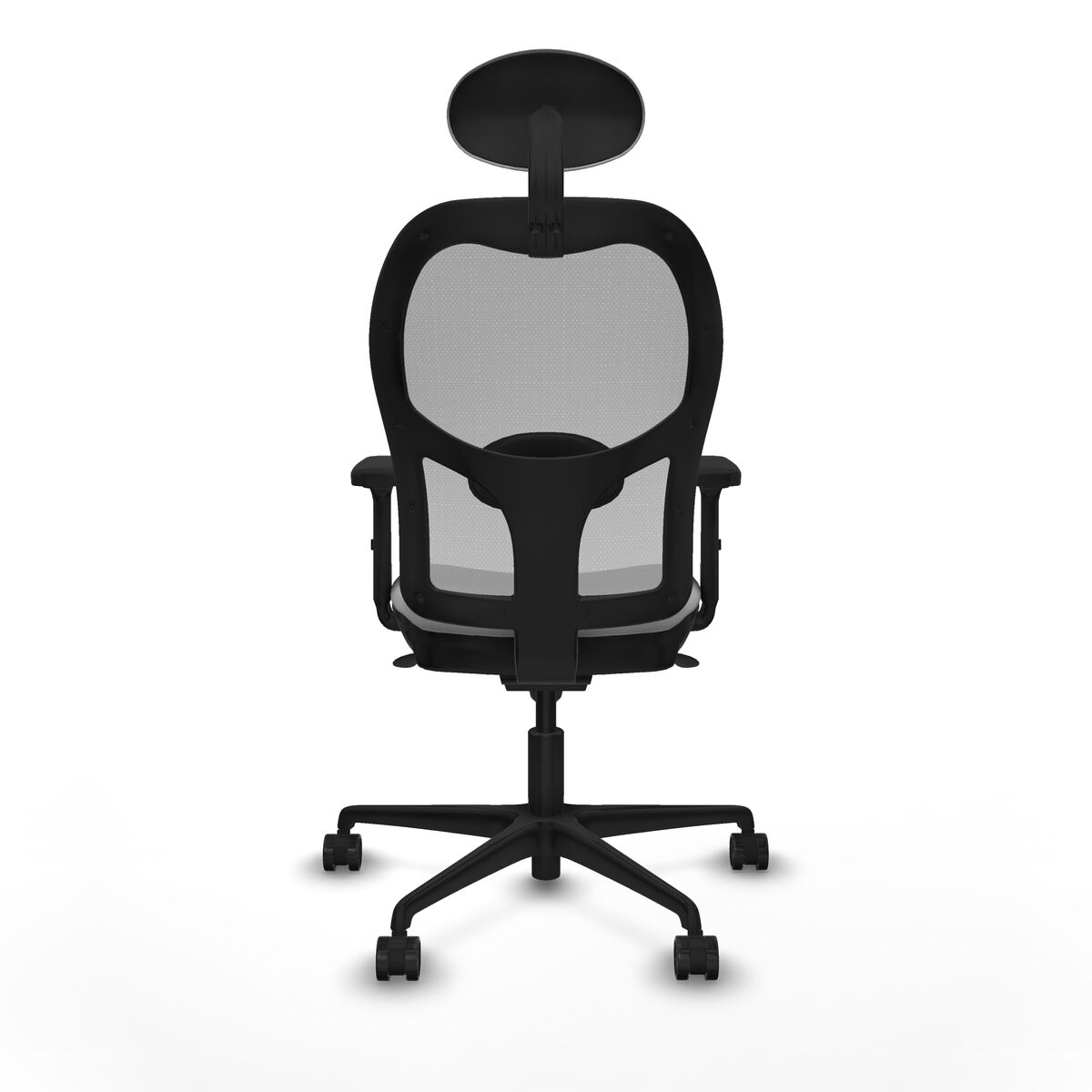 Silla de Oficina con Cabecero Jorquera Piqueras y Crespo 2D036N1 Gris claro