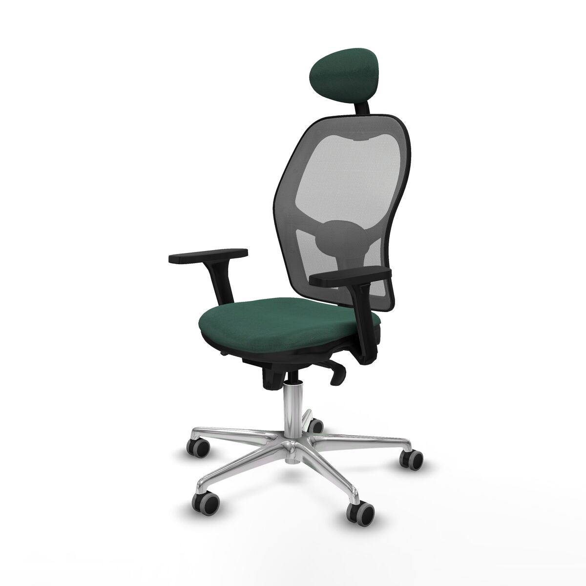 Silla de Oficina con Cabecero Jorquera Piqueras y Crespo 3D086G1 Verde