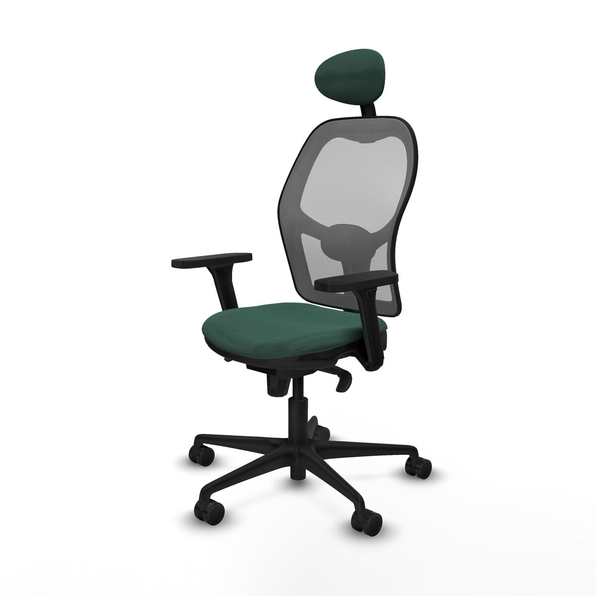 Silla de Oficina con Cabecero Jorquera Piqueras y Crespo 3D036N1 Verde