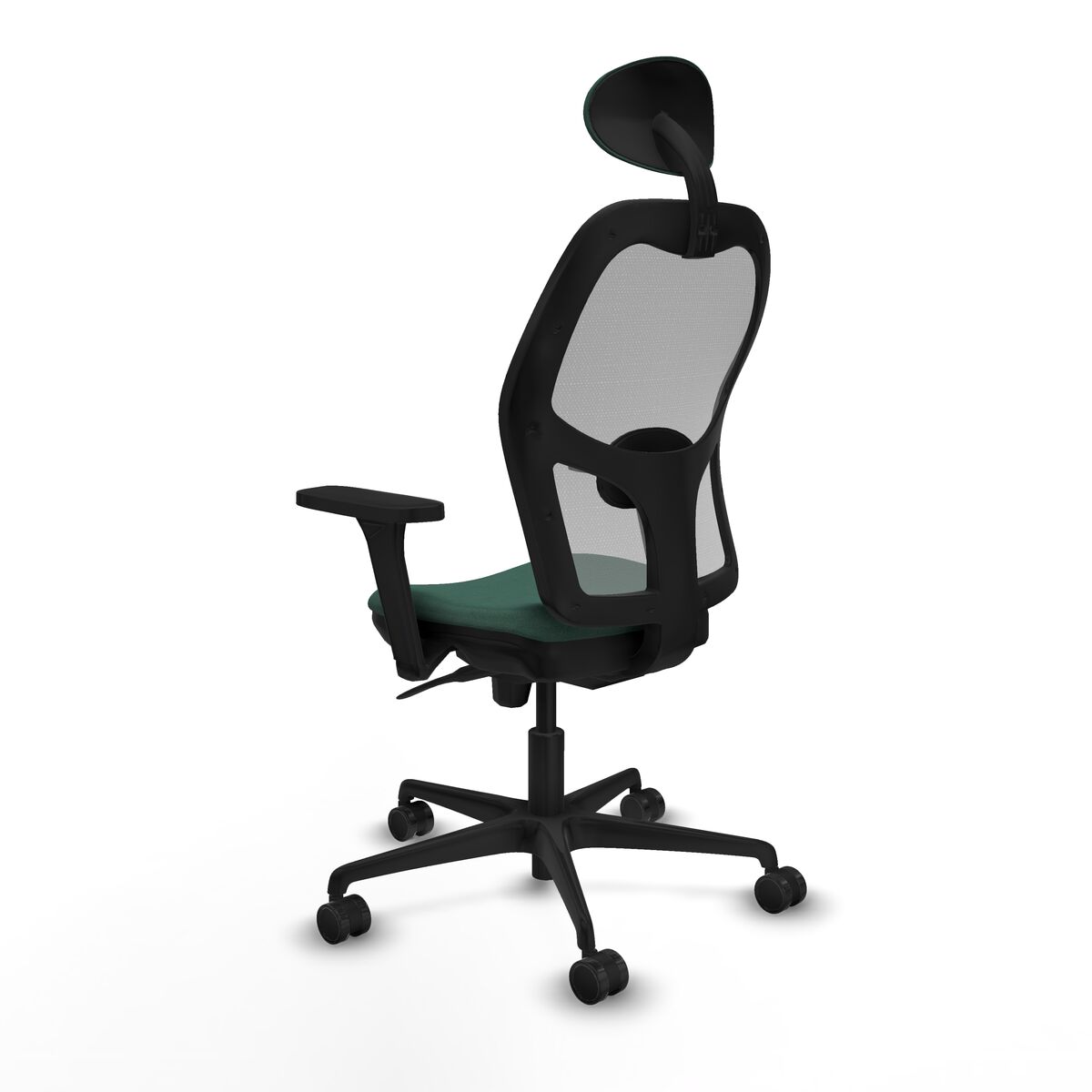 Silla de Oficina con Cabecero Jorquera Piqueras y Crespo 3D036N1 Verde