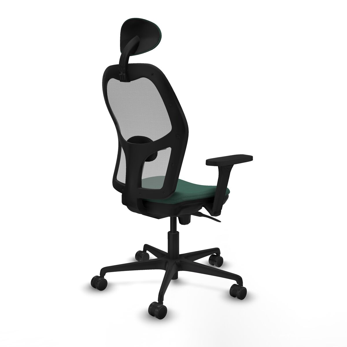 Silla de Oficina con Cabecero Jorquera Piqueras y Crespo 3D036N1 Verde