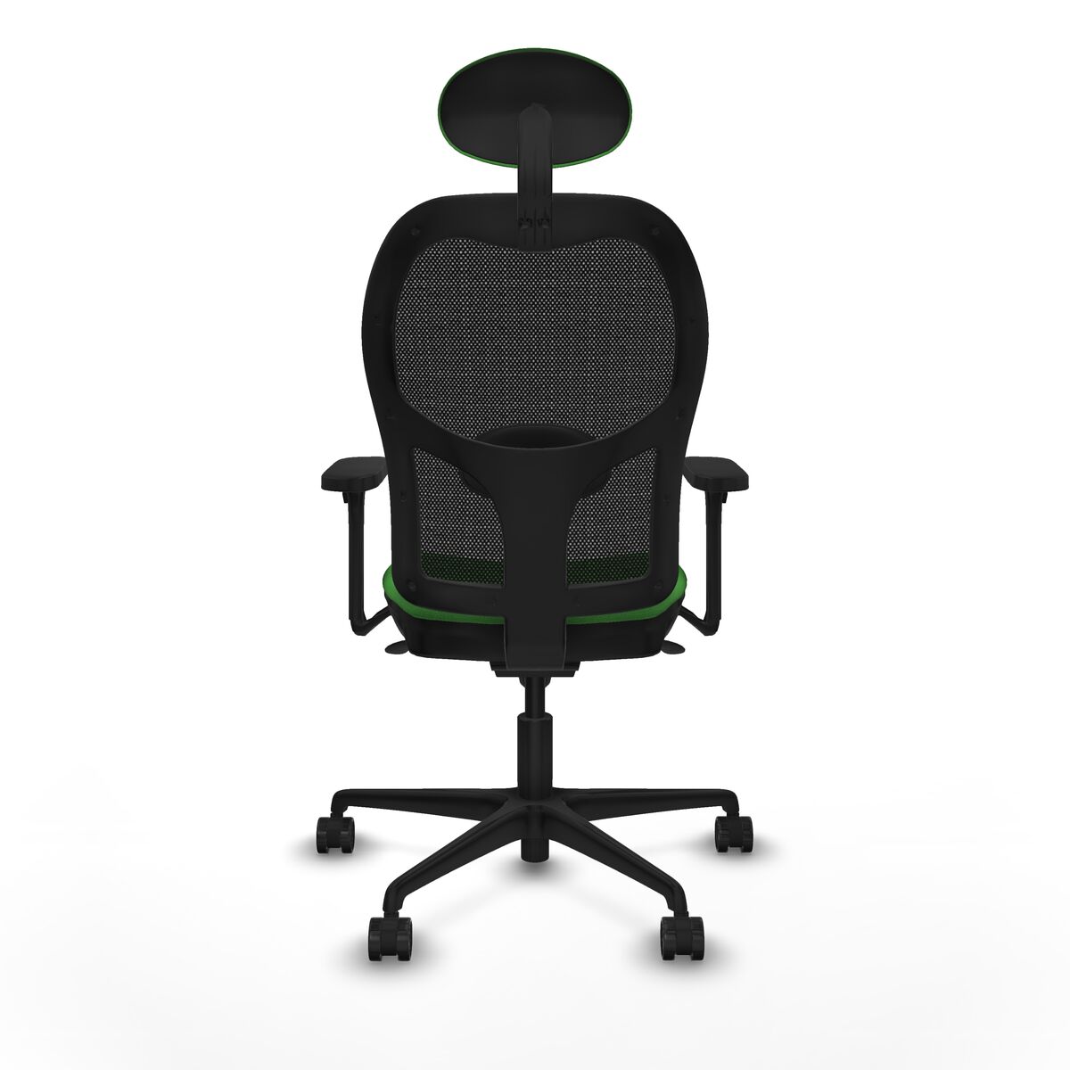 Silla de Oficina con Cabecero Jorquera Piqueras y Crespo 3D036N1 Verde