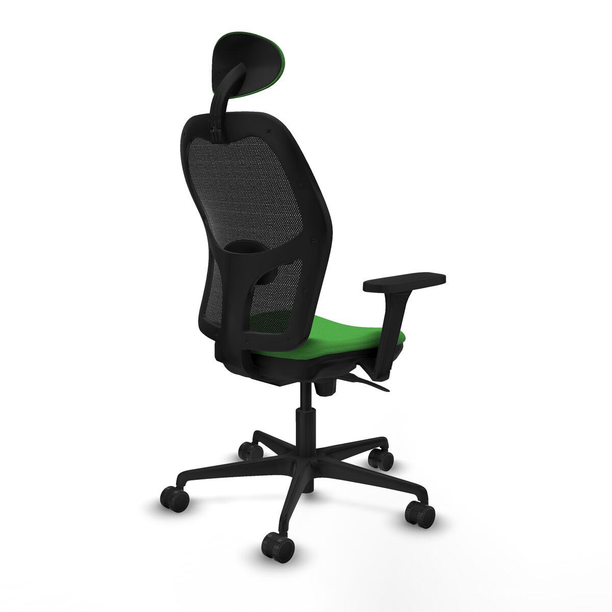 Silla de Oficina con Cabecero Jorquera Piqueras y Crespo 3D036N1 Verde