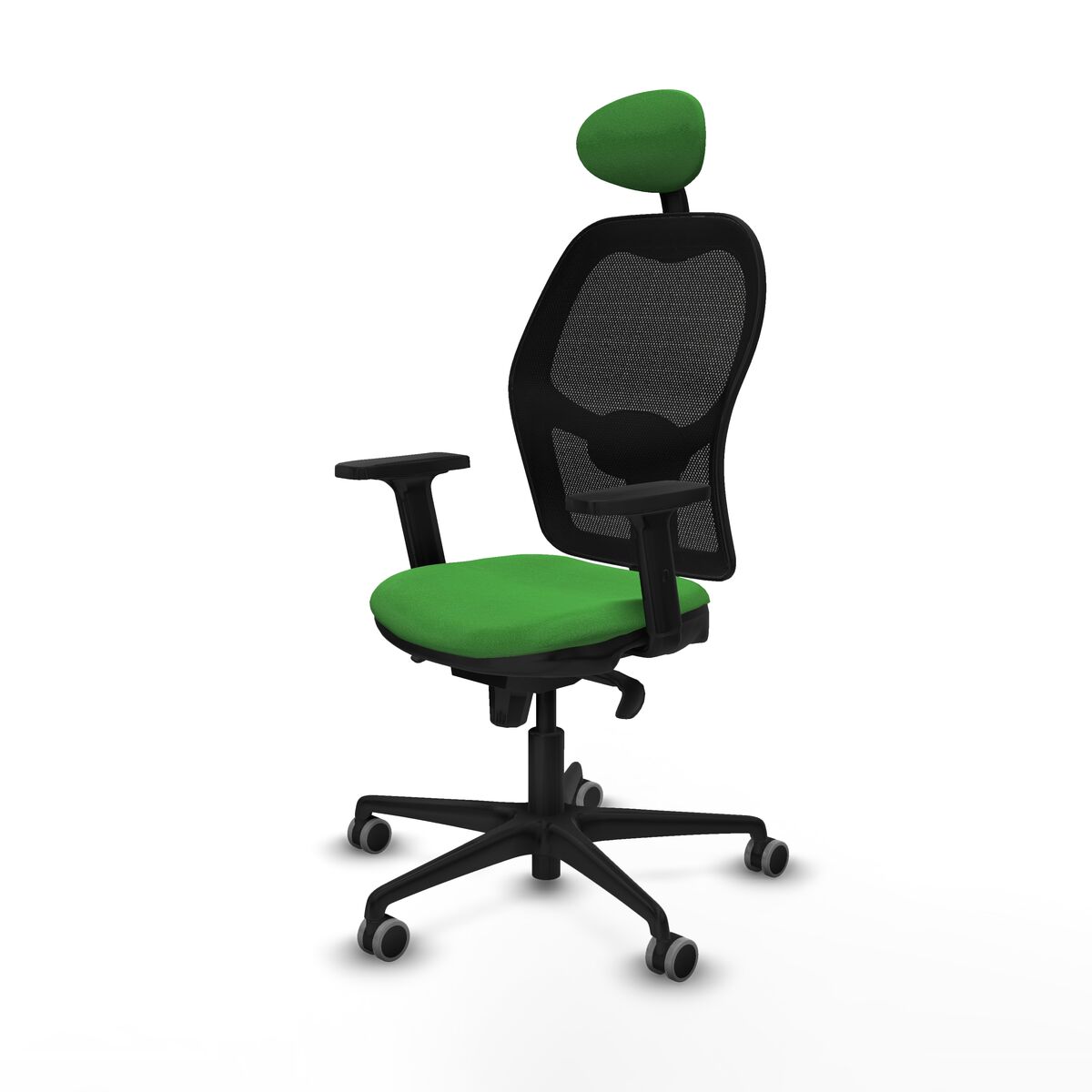 Silla de Oficina con Cabecero Jorquera Piqueras y Crespo 2D036G1 Verde