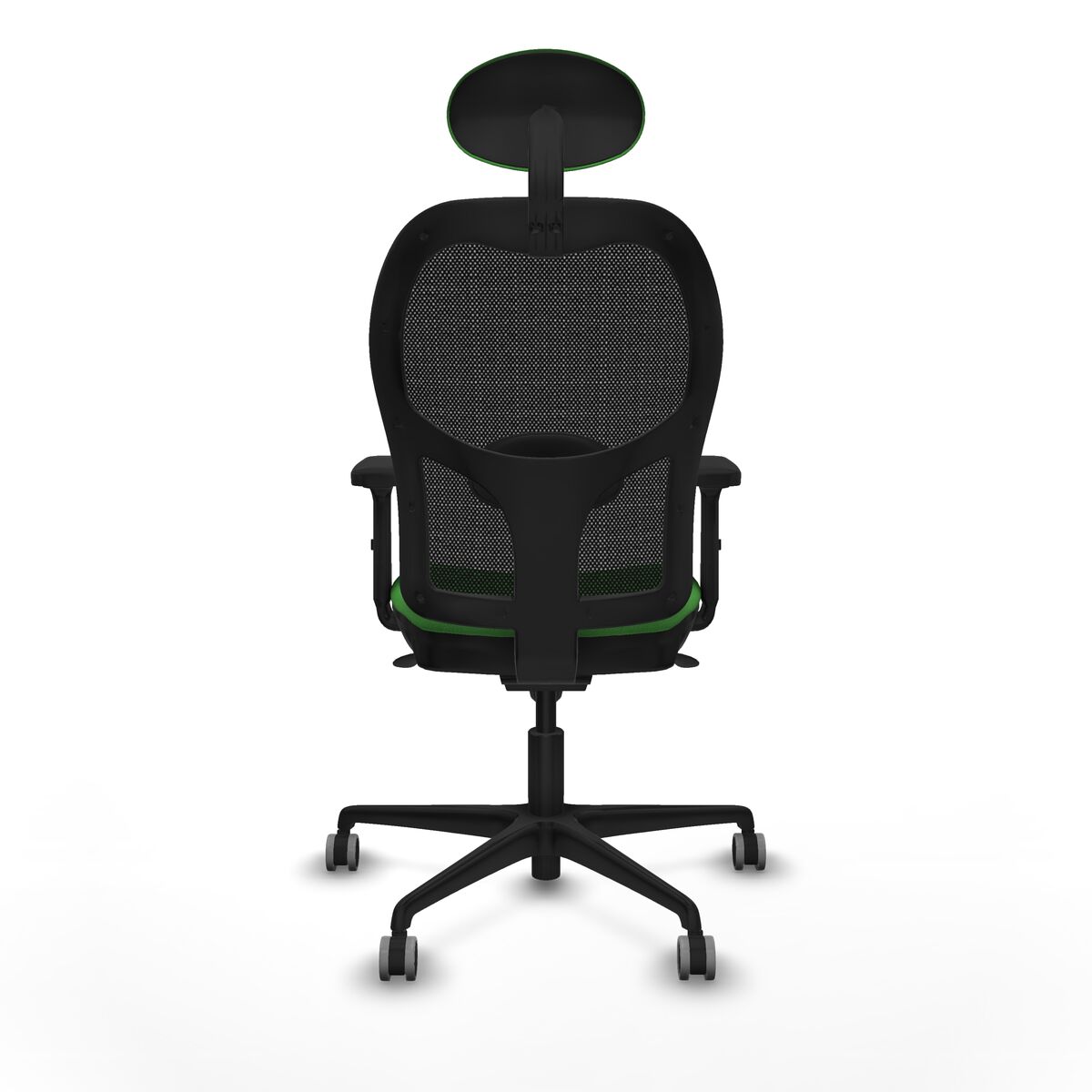 Silla de Oficina con Cabecero Jorquera Piqueras y Crespo 2D036G1 Verde