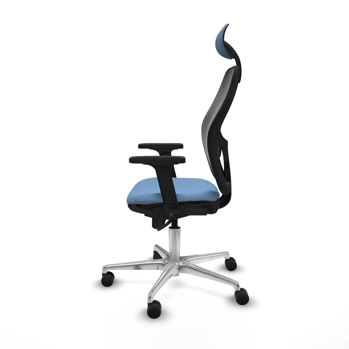 Silla de Oficina con Cabecero Jorquera Piqueras y Crespo 2D086N1 Azul cielo