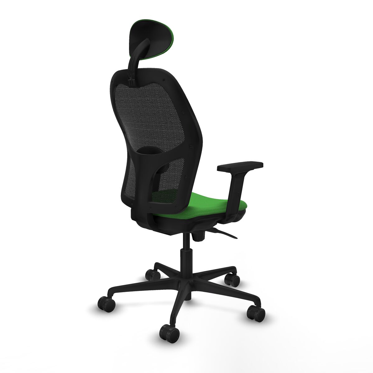 Silla de Oficina con Cabecero Jorquera Piqueras y Crespo 2D036N1 Verde
