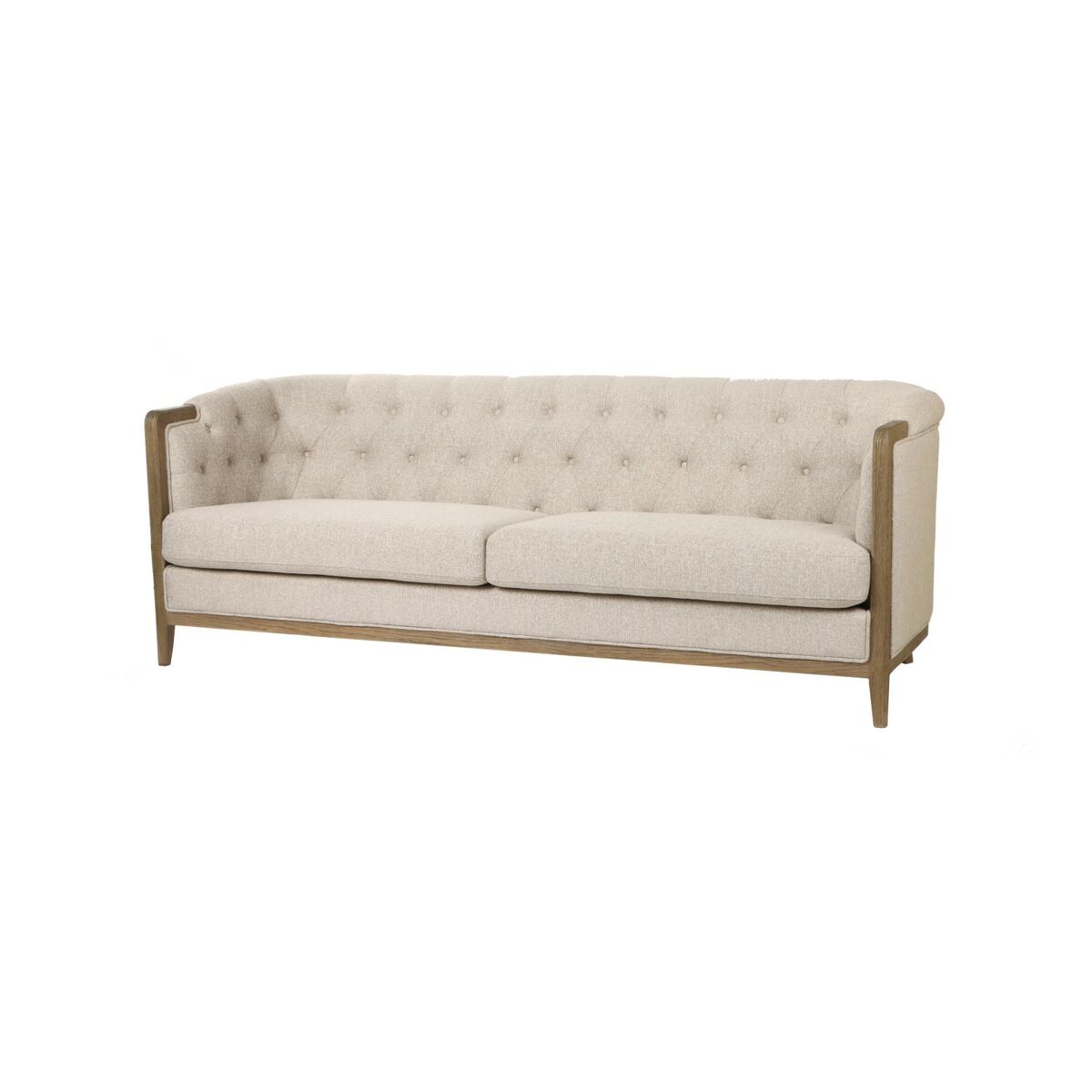 Sofá Home ESPRIT Beige Urbano 207 X 84 X 76 CM