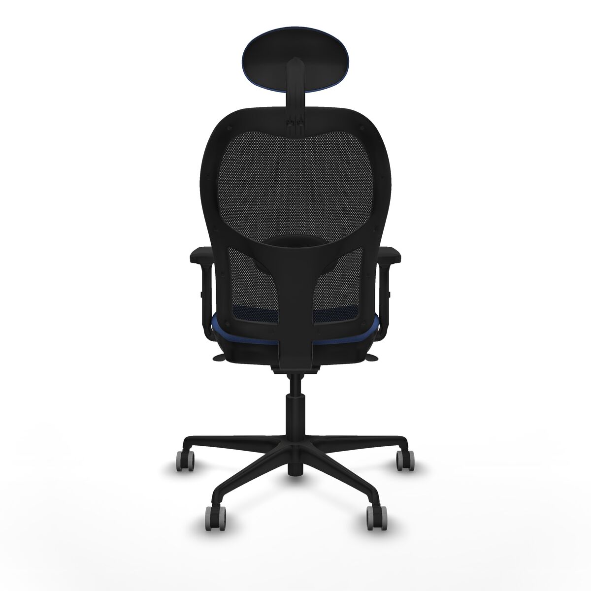 Silla de Oficina con Cabecero Jorquera Piqueras y Crespo 2D036G1 Azul marino