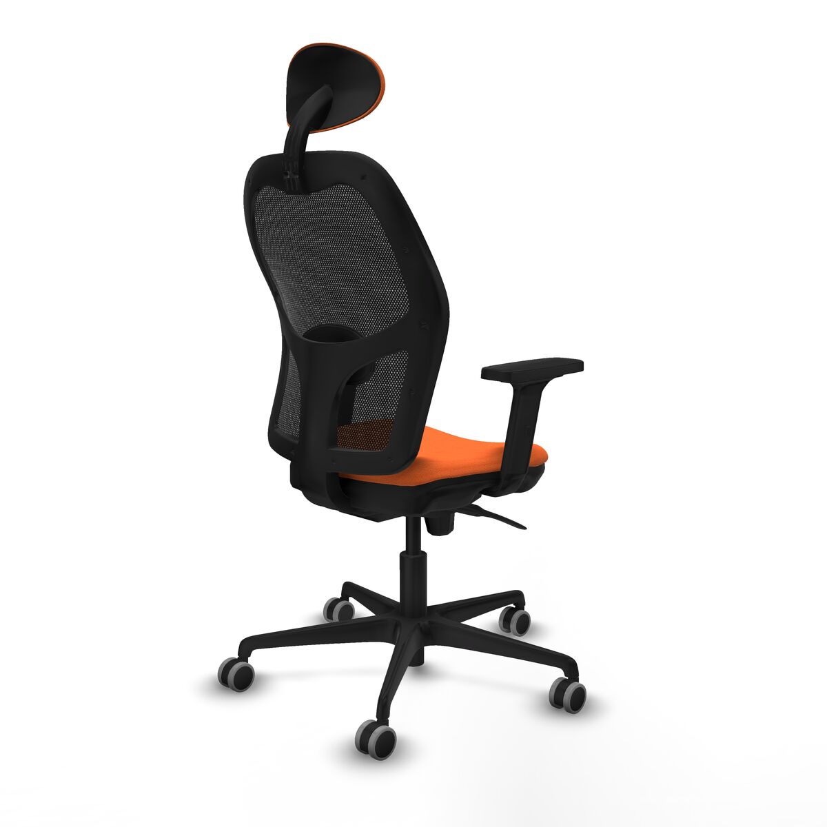 Silla de Oficina con Cabecero Jorquera Piqueras y Crespo 2D036G1 Naranja