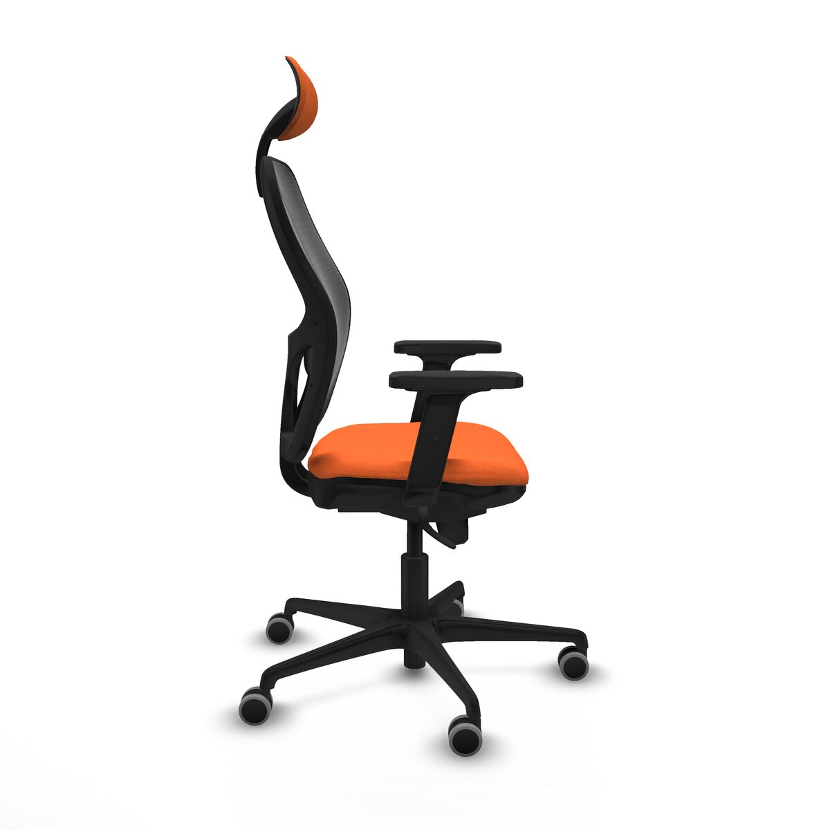 Silla de Oficina con Cabecero Jorquera Piqueras y Crespo 2D036G1 Naranja