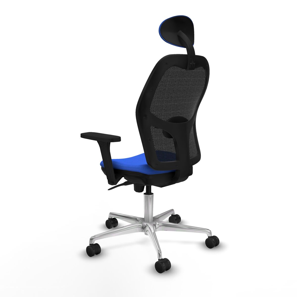Silla de Oficina con Cabecero Jorquera Piqueras y Crespo 3D086N1 Azul
