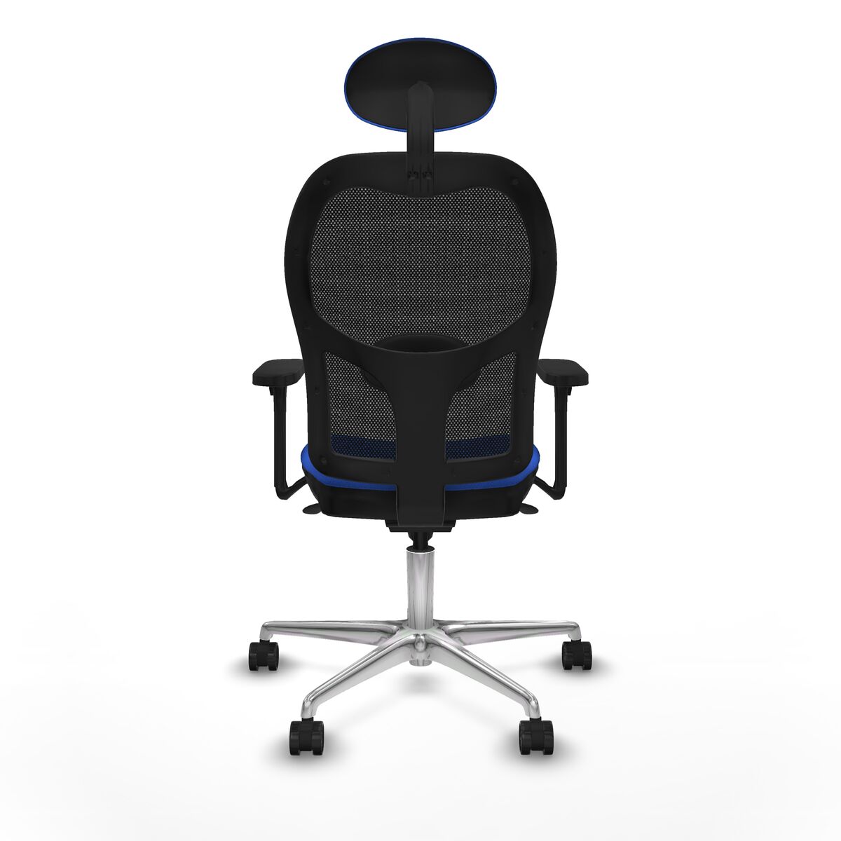Silla de Oficina con Cabecero Jorquera Piqueras y Crespo 3D086N1 Azul