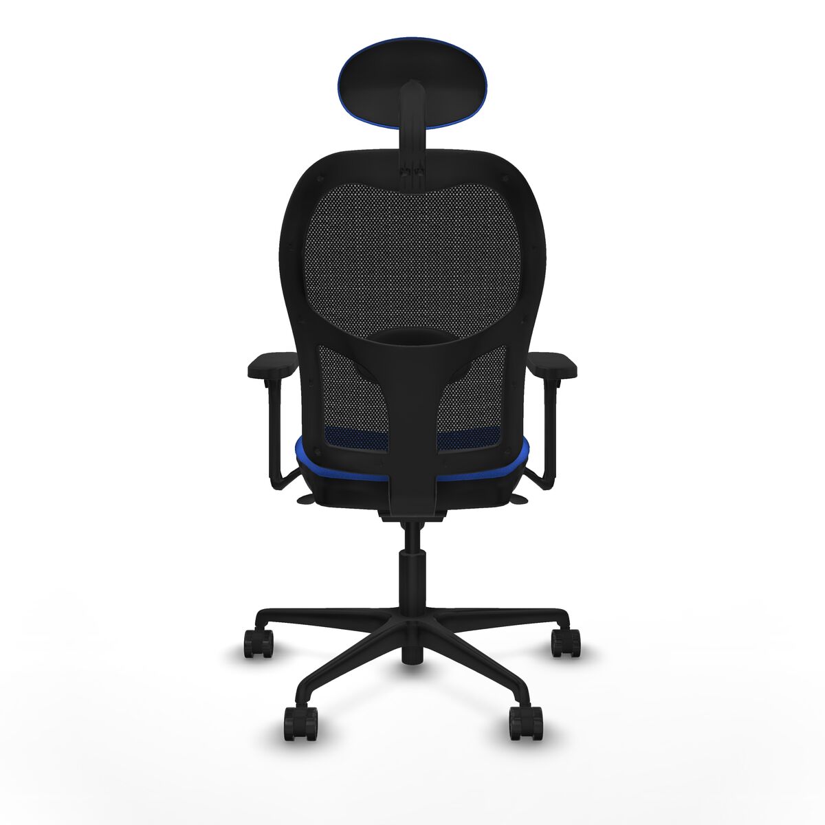 Silla de Oficina con Cabecero Jorquera Piqueras y Crespo 3D036N1 Azul