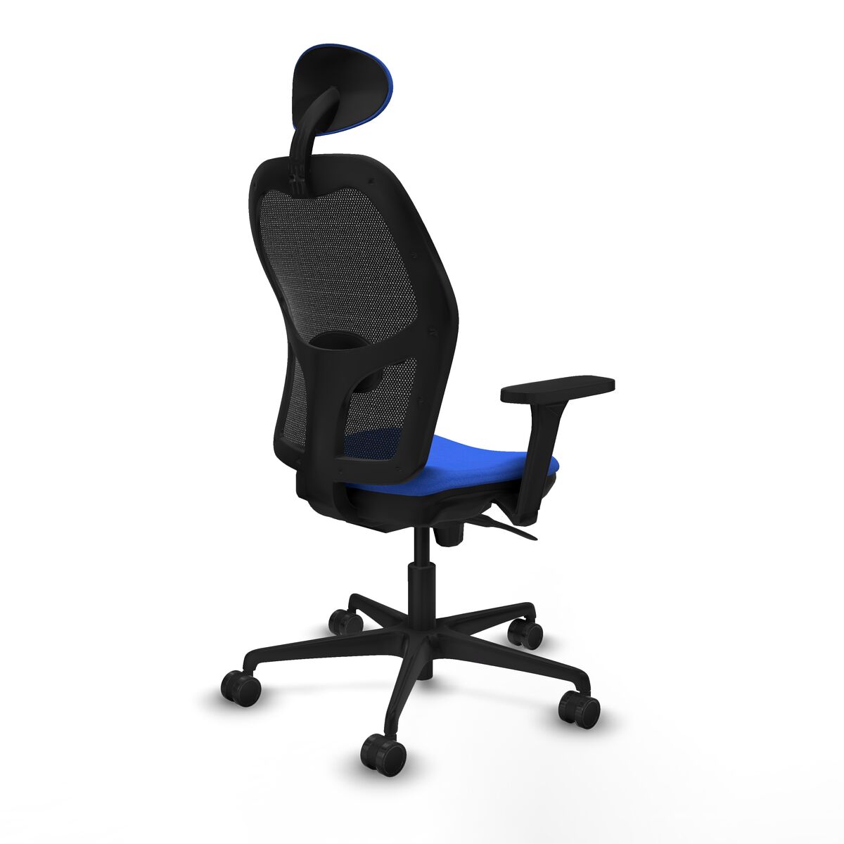 Silla de Oficina con Cabecero Jorquera Piqueras y Crespo 3D036N1 Azul