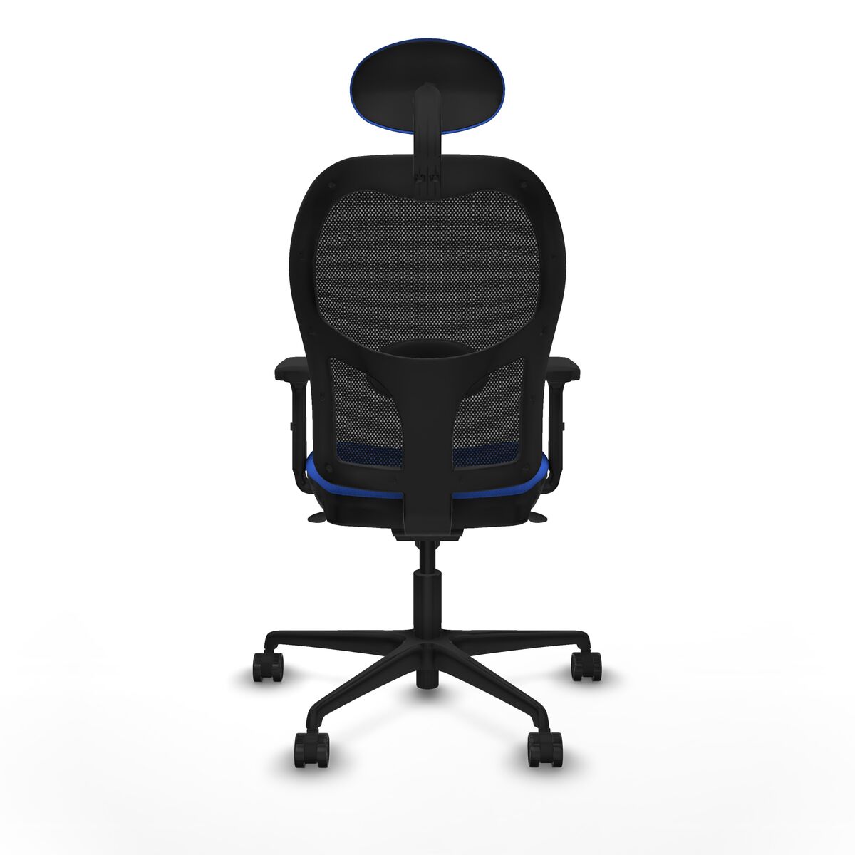 Silla de Oficina con Cabecero Jorquera Piqueras y Crespo 2D036N1 Azul
