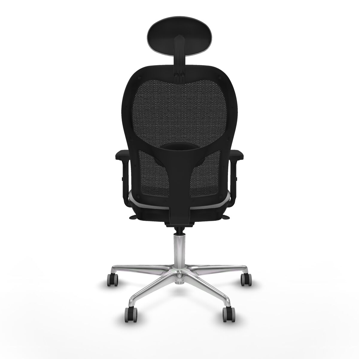 Silla de Oficina con Cabecero Jorquera Piqueras y Crespo 2D086G1 Gris claro