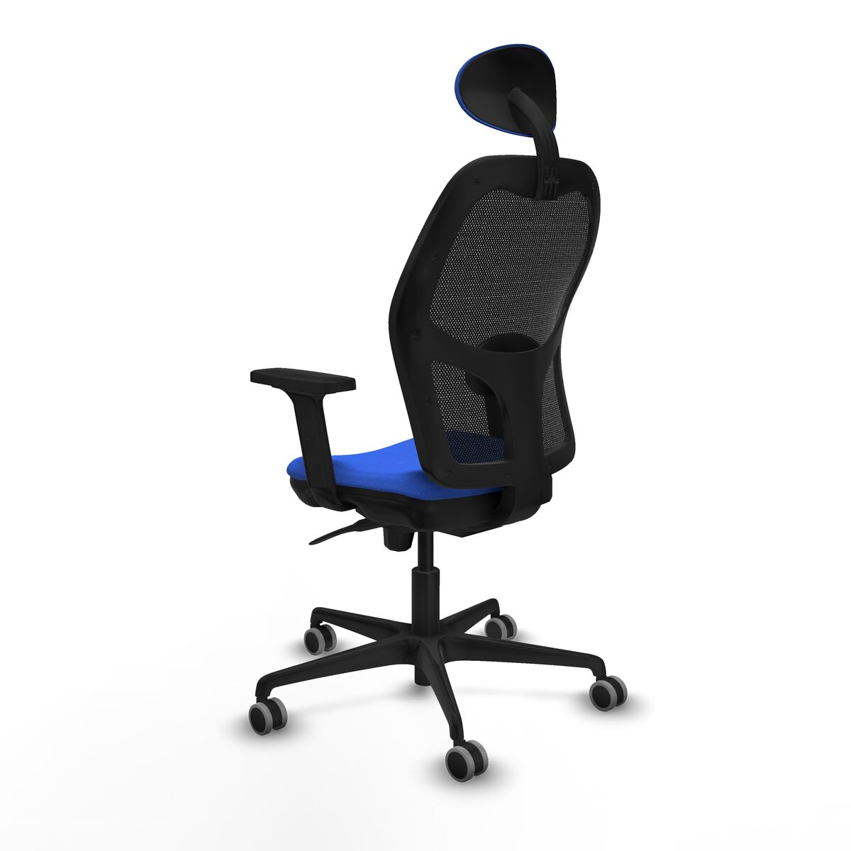 Silla de Oficina con Cabecero Jorquera Piqueras y Crespo 2D036G1 Azul