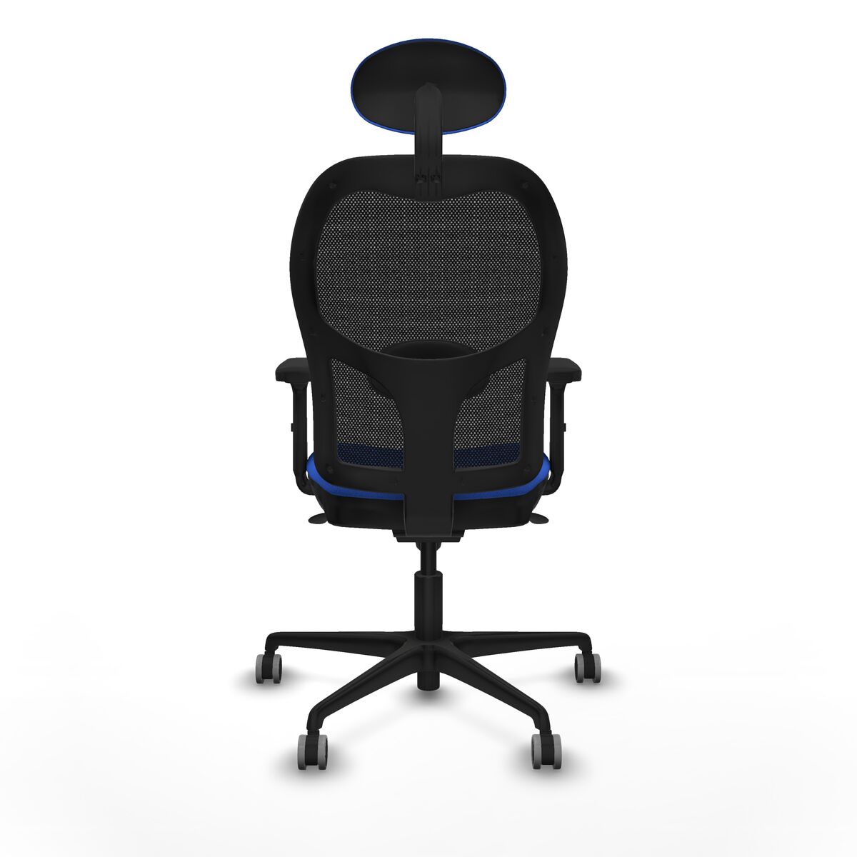 Silla de Oficina con Cabecero Jorquera Piqueras y Crespo 2D036G1 Azul