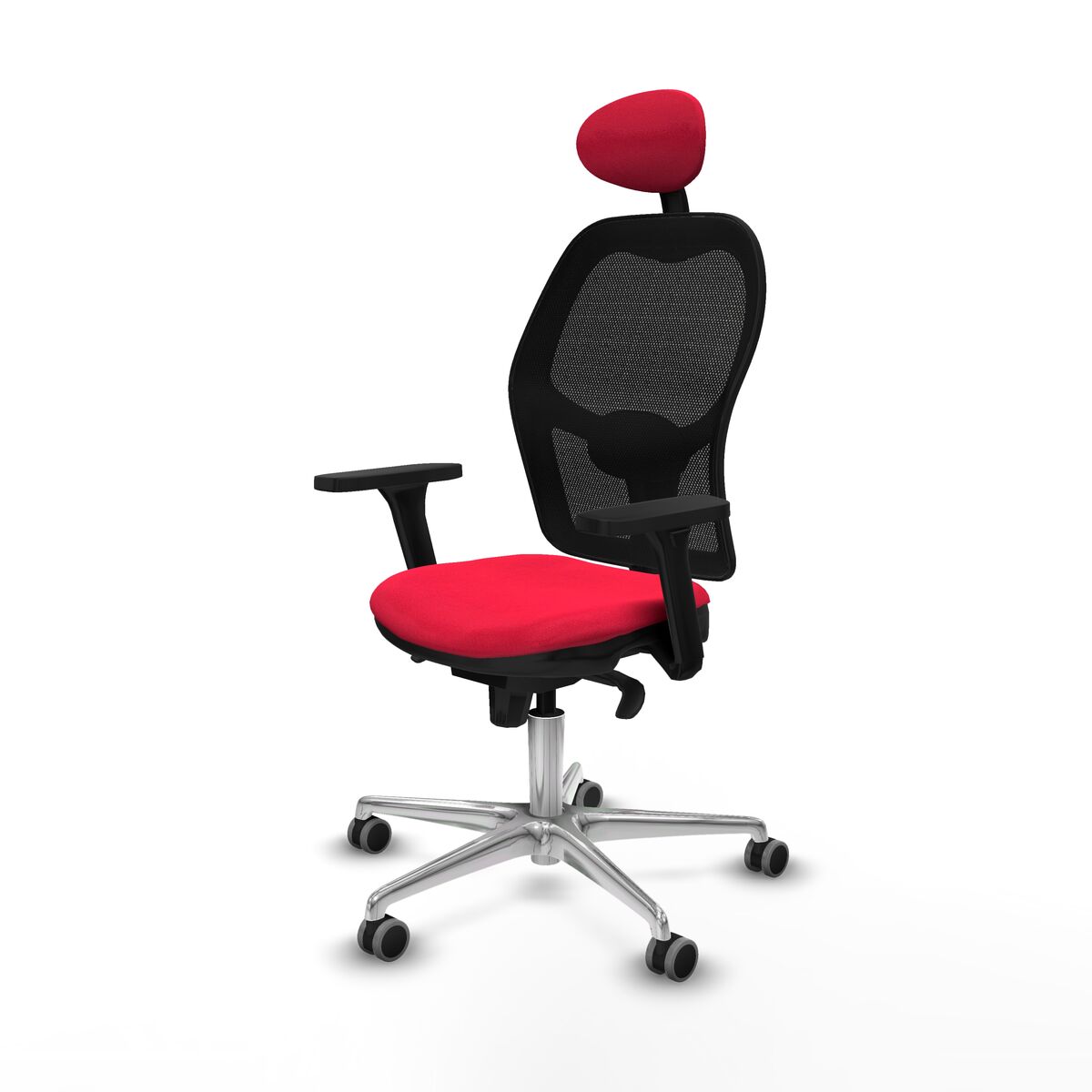 Silla de Oficina con Cabecero Jorquera Piqueras y Crespo 3D086G1 Rojo