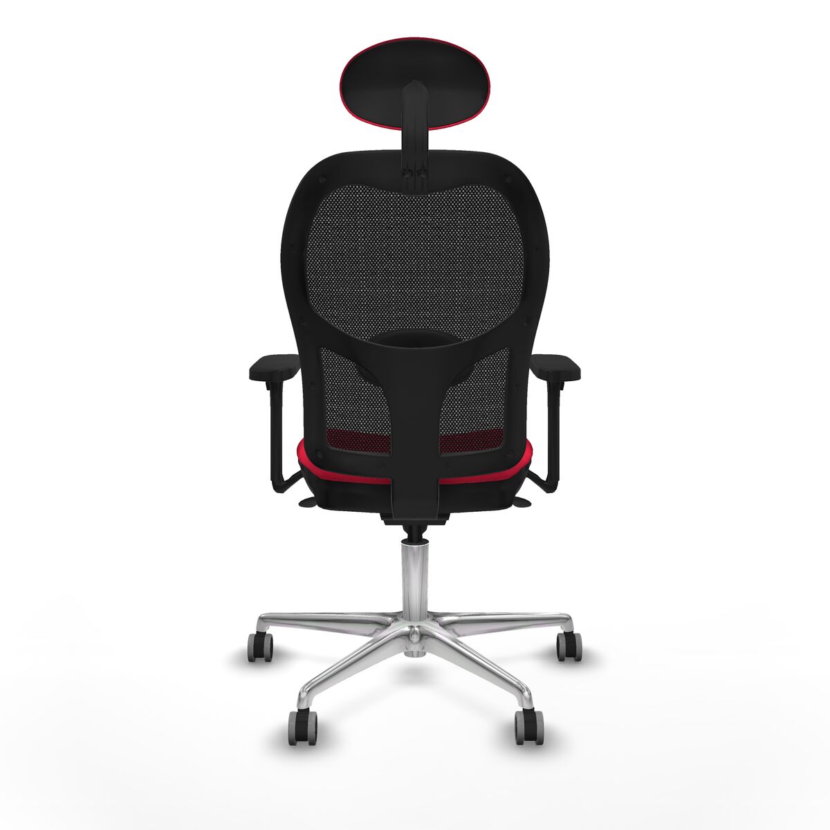 Silla de Oficina con Cabecero Jorquera Piqueras y Crespo 3D086G1 Rojo