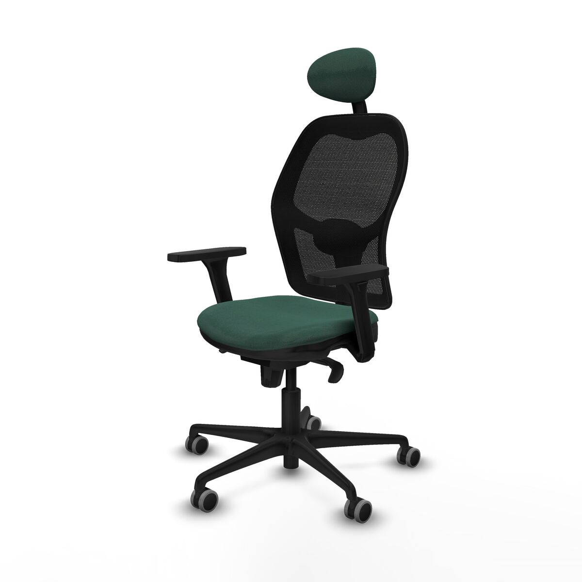 Silla de Oficina con Cabecero Jorquera Piqueras y Crespo 3D036G1 Verde