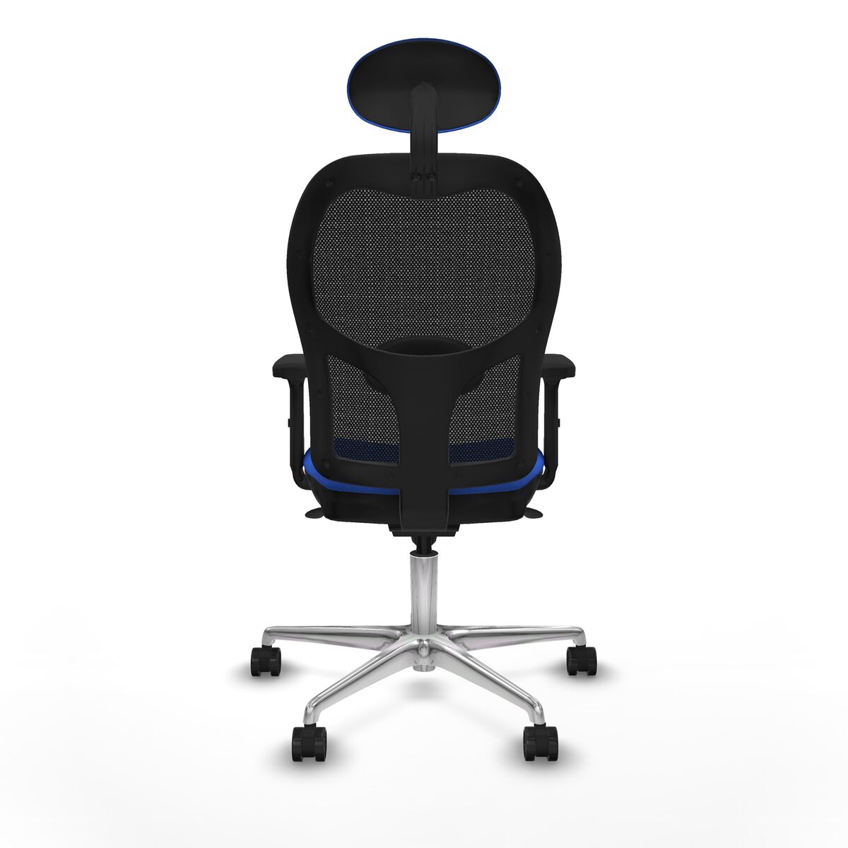 Silla de Oficina con Cabecero Jorquera Piqueras y Crespo 2D086N1 Azul